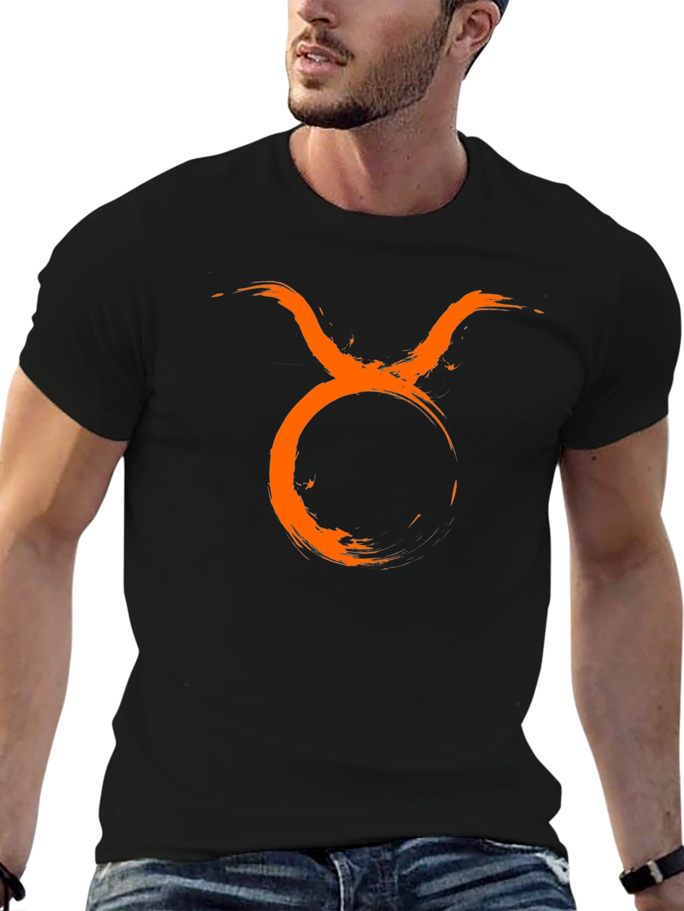 Zodiac Taurus Graphic Tee - Grunge Style