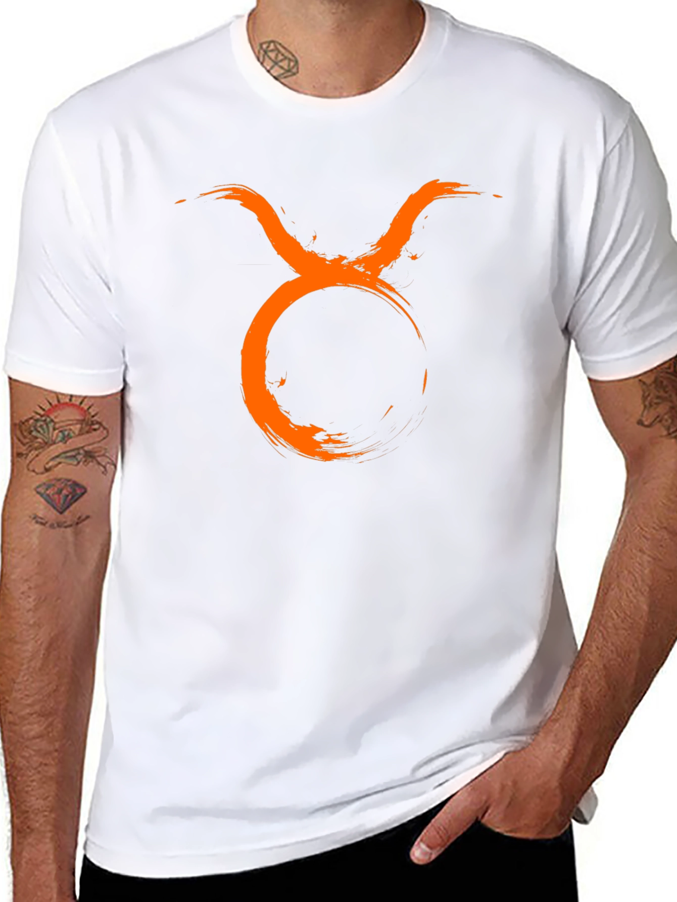 Zodiac Taurus Graphic Tee - Grunge Style