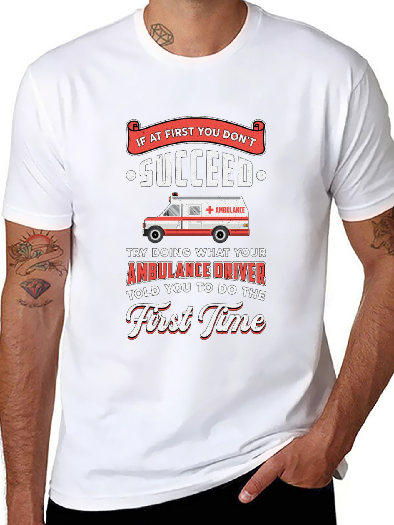 Funny Ambulance Driver T-Shirt