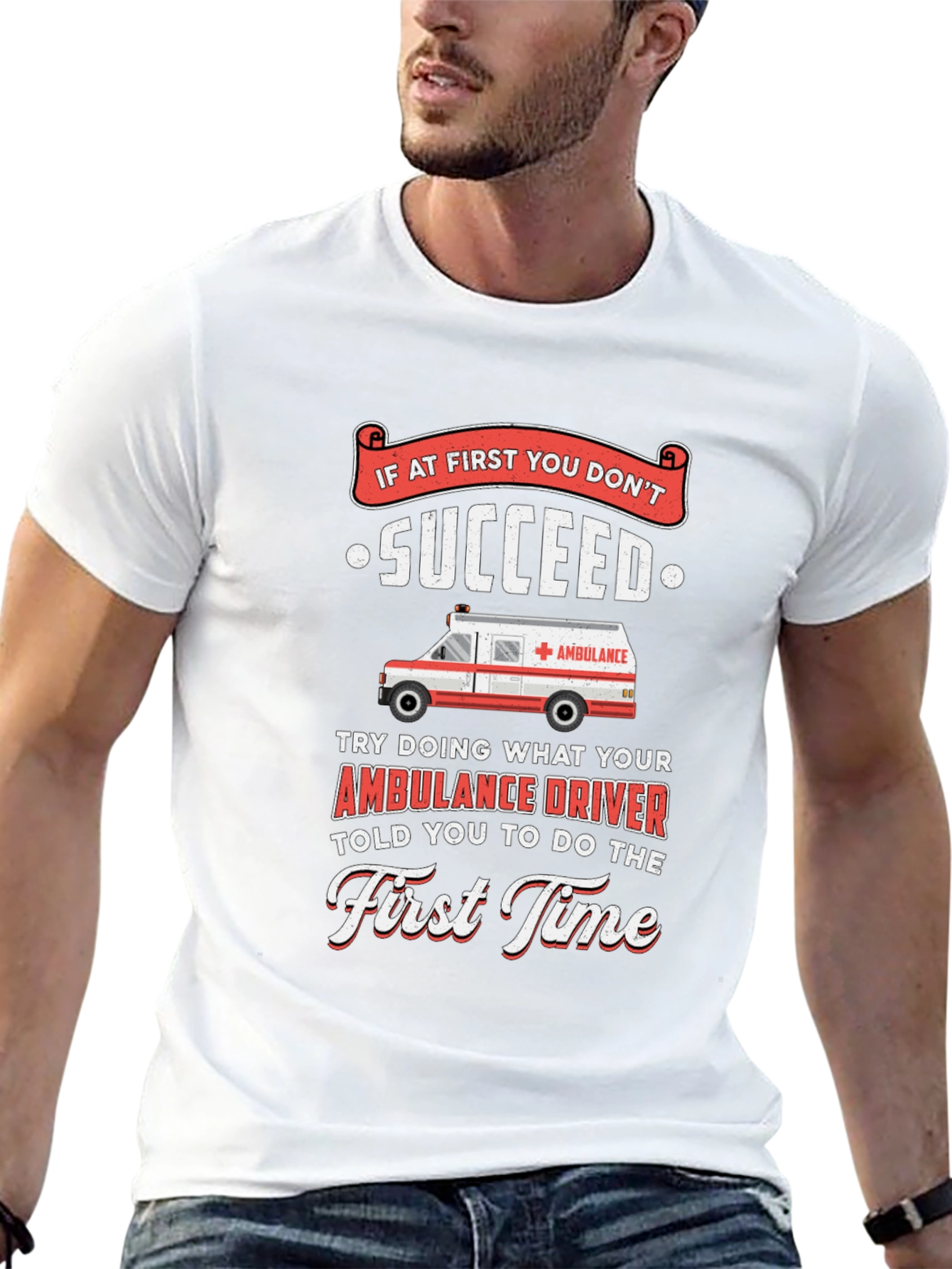 Funny Ambulance Driver T-Shirt