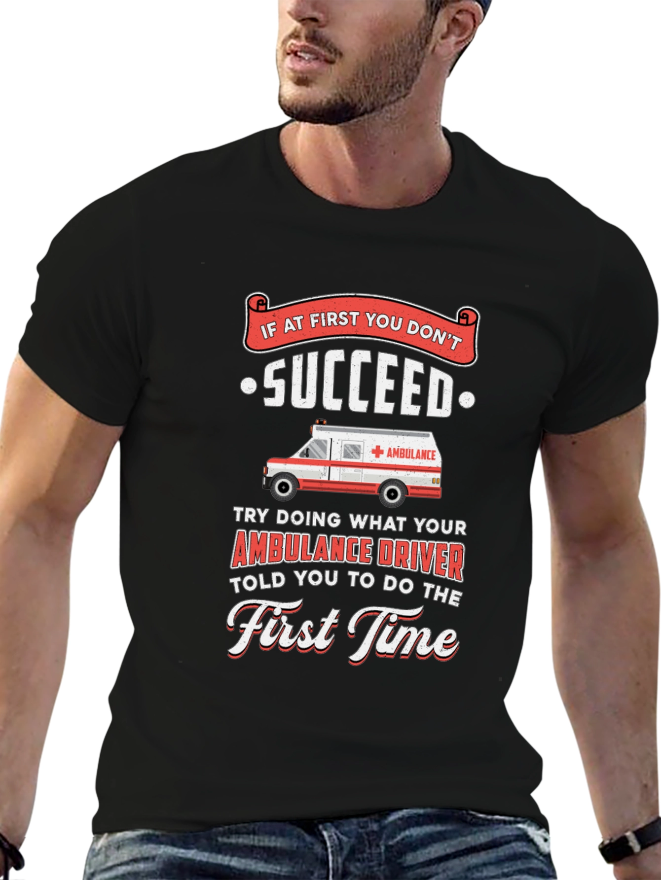 Funny Ambulance Driver T-Shirt