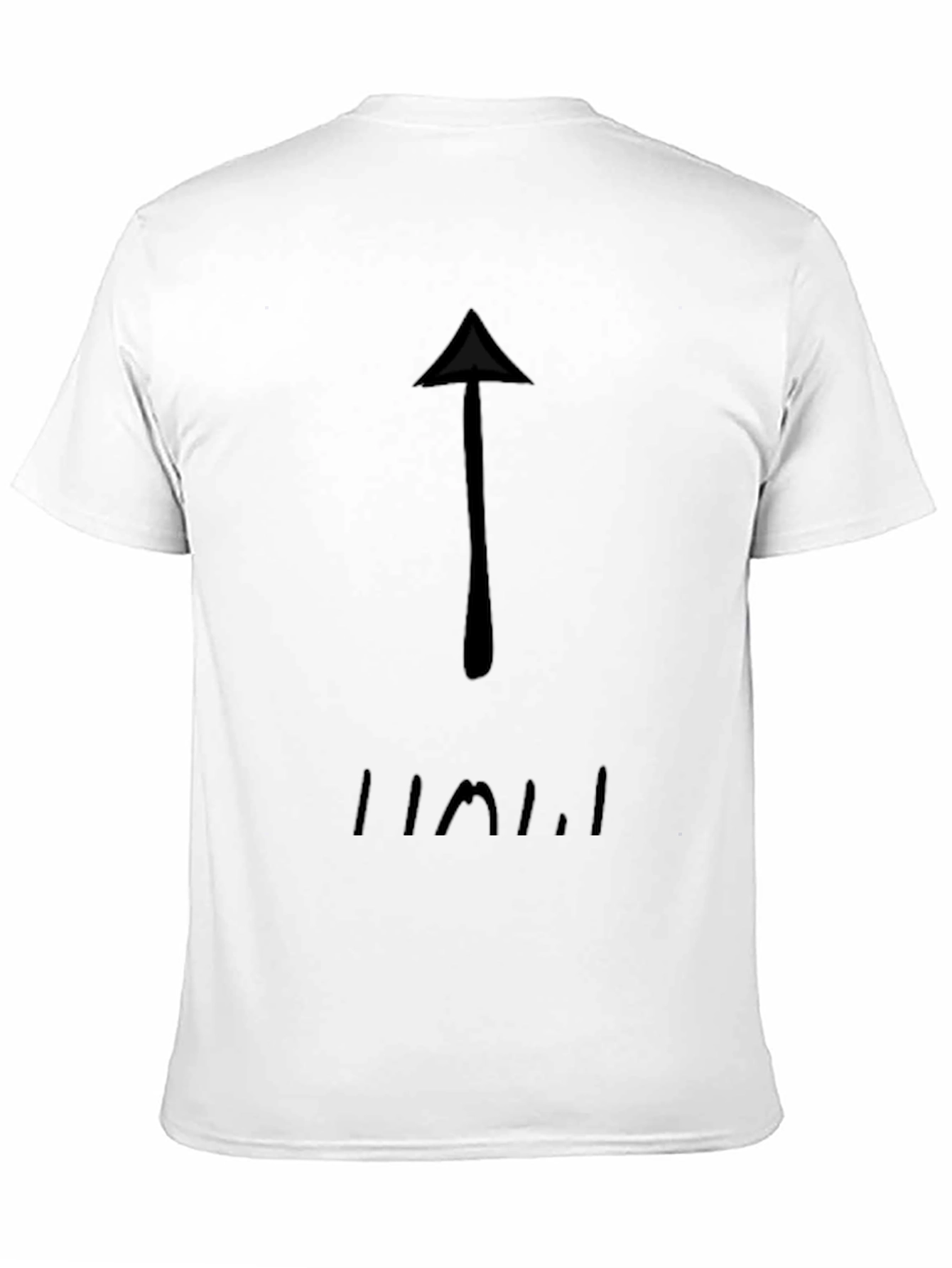 Arrow Graphic Black T-Shirt - Casual Style