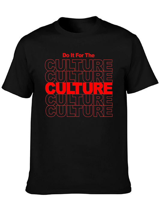 Do it for the Culture Graphic Tee - Black