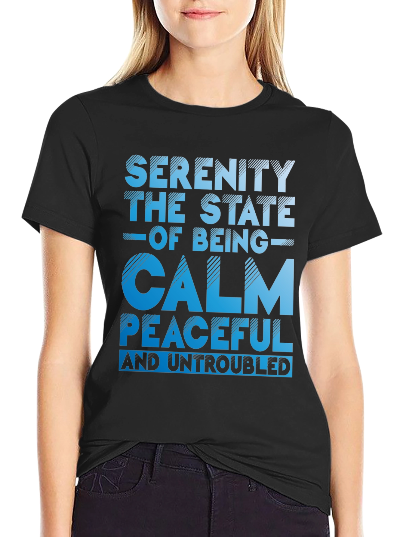 Serenity State of Being Calm T-Shirt