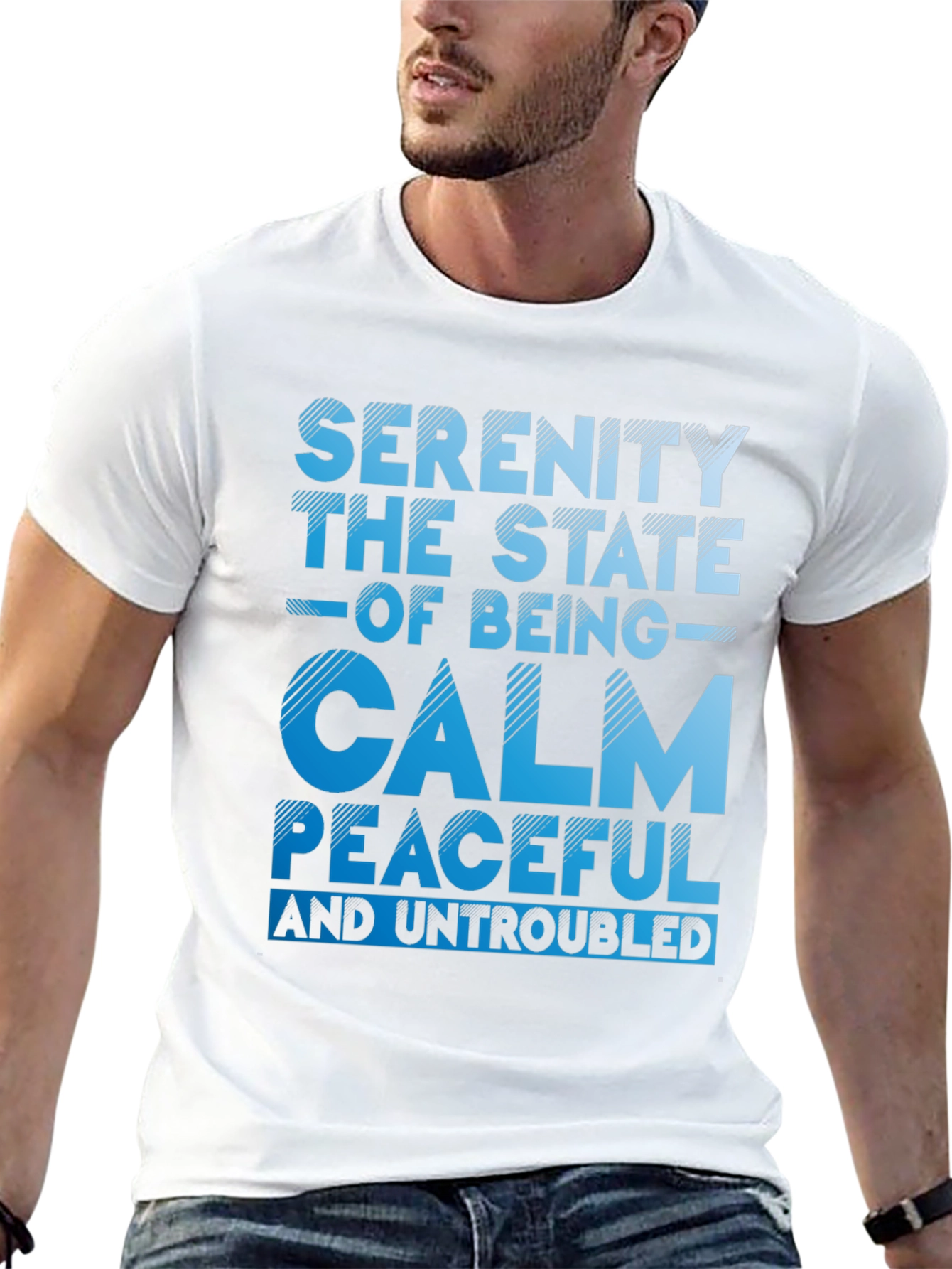 Serenity State of Being Calm T-Shirt