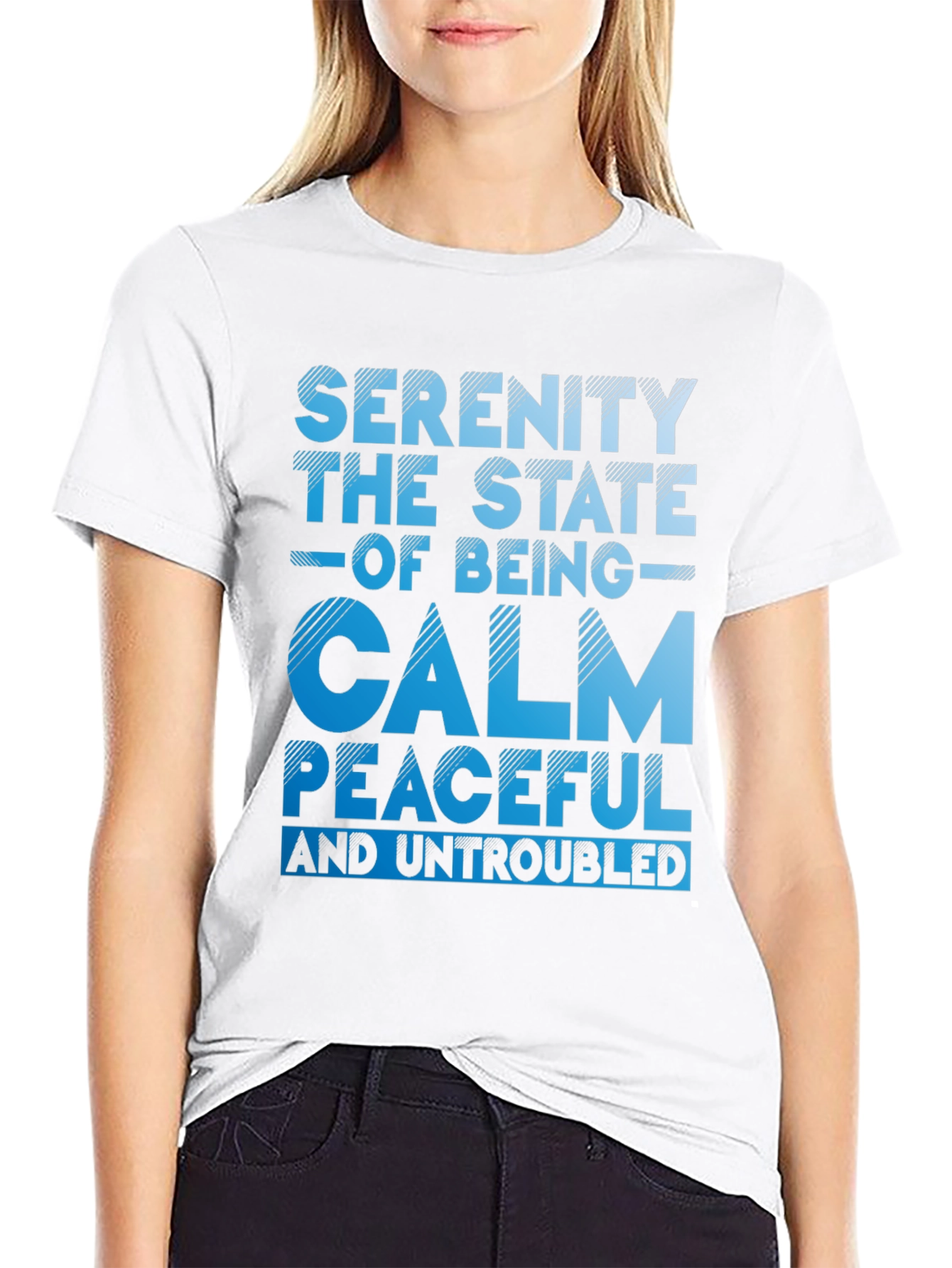Serenity State of Being Calm T-Shirt