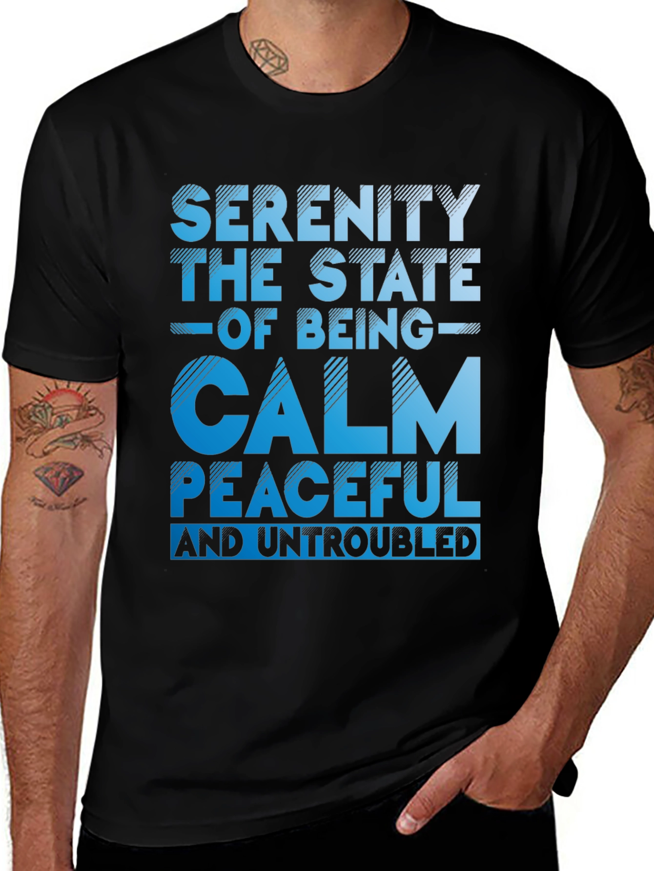 Serenity State of Being Calm T-Shirt