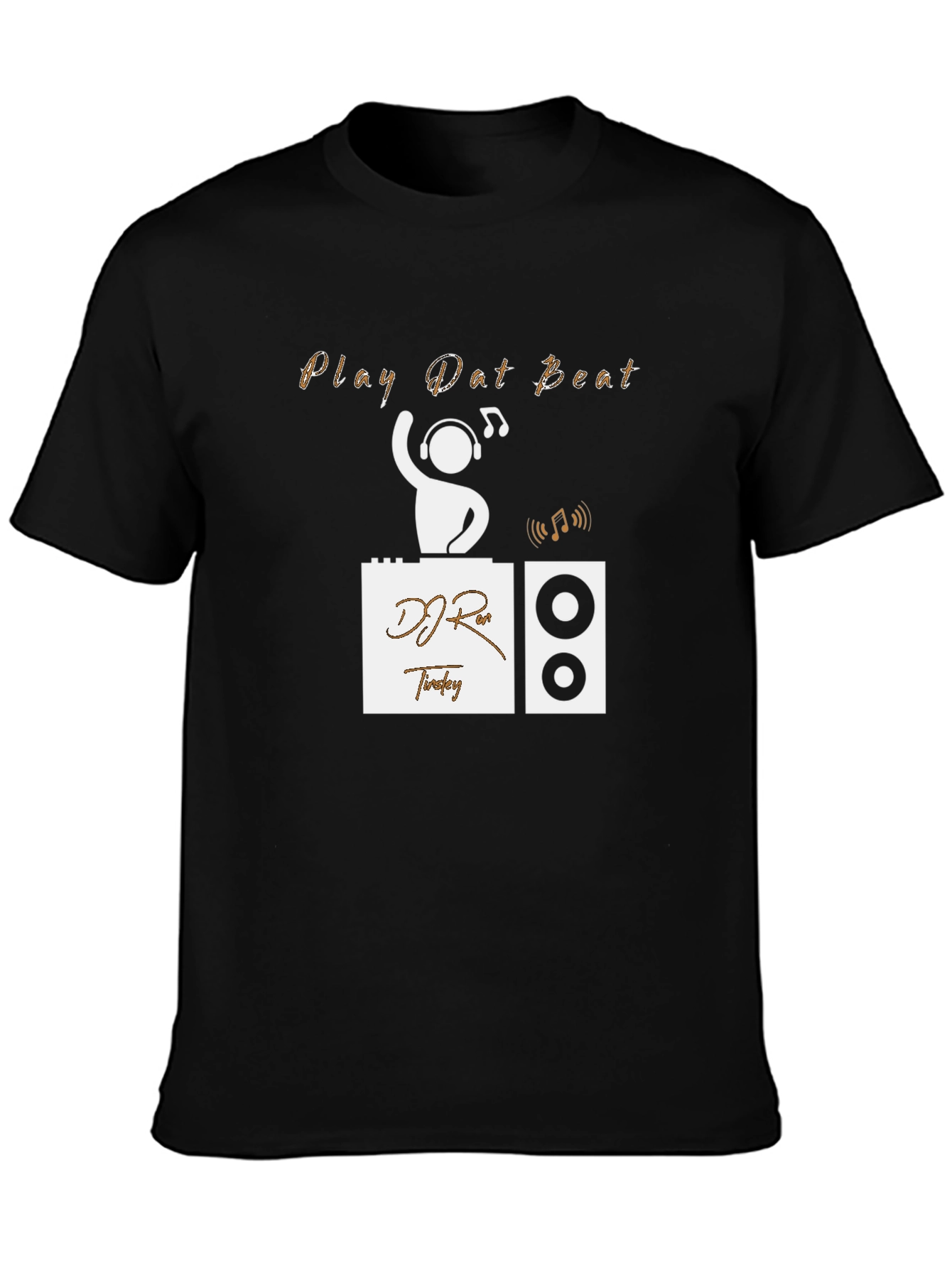 Play Dat Beat DJ Graphic T-Shirt