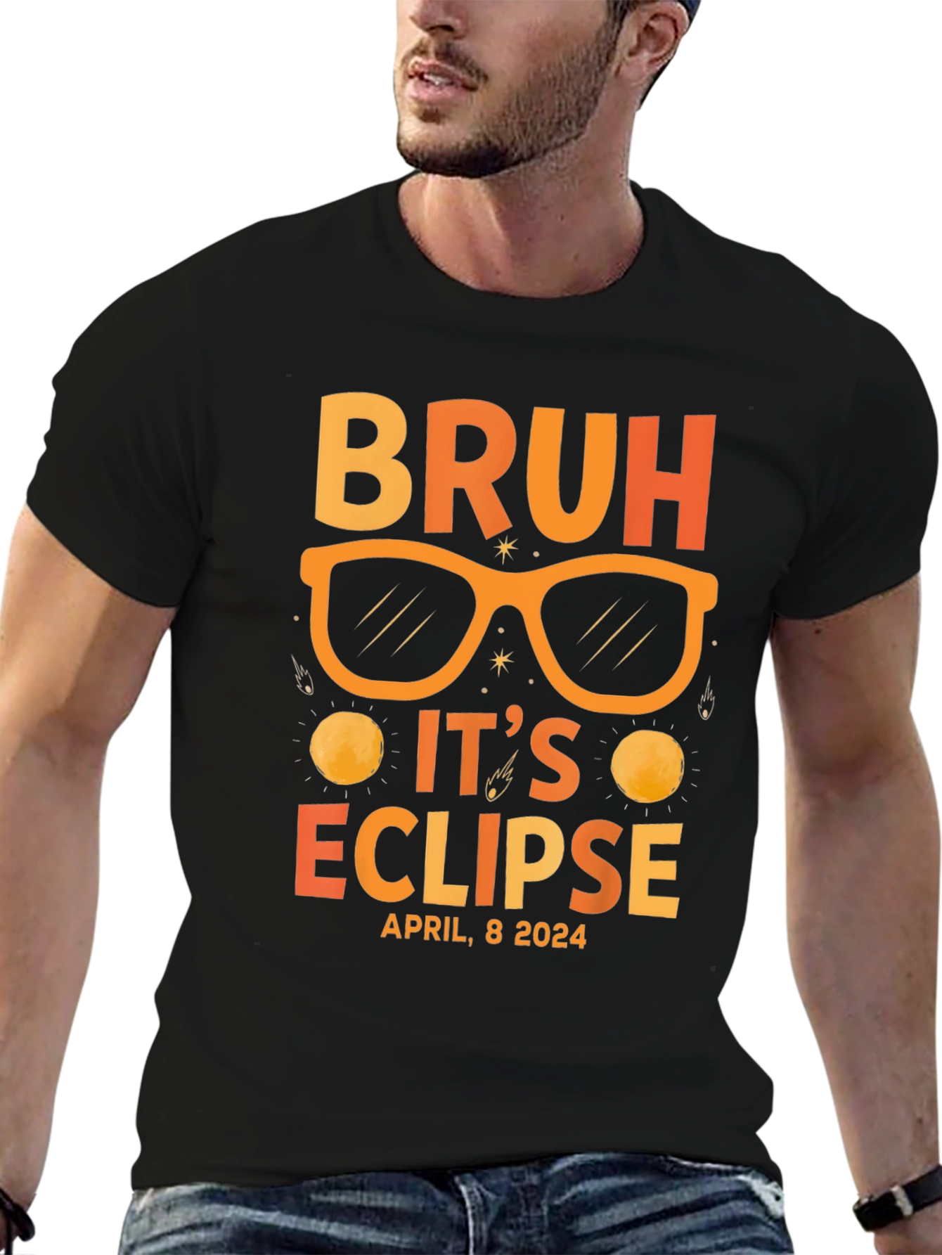 Bruh Its Eclipse April 8 2024 T-Shirt
