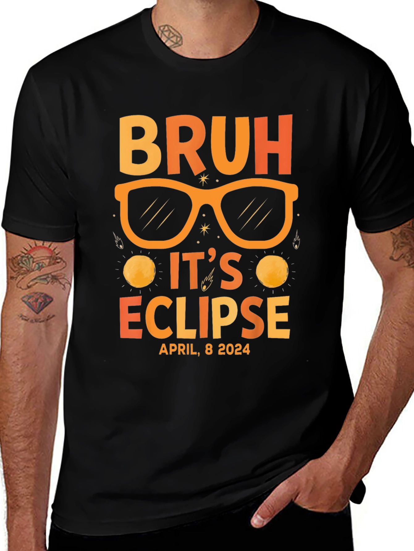 Bruh Its Eclipse April 8 2024 T-Shirt