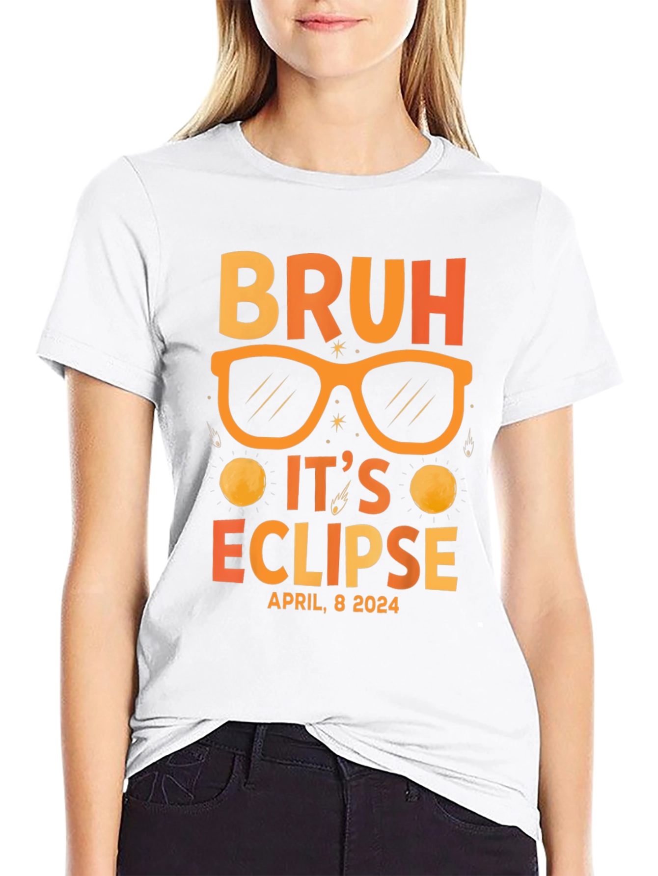 Bruh Its Eclipse April 8 2024 T-Shirt