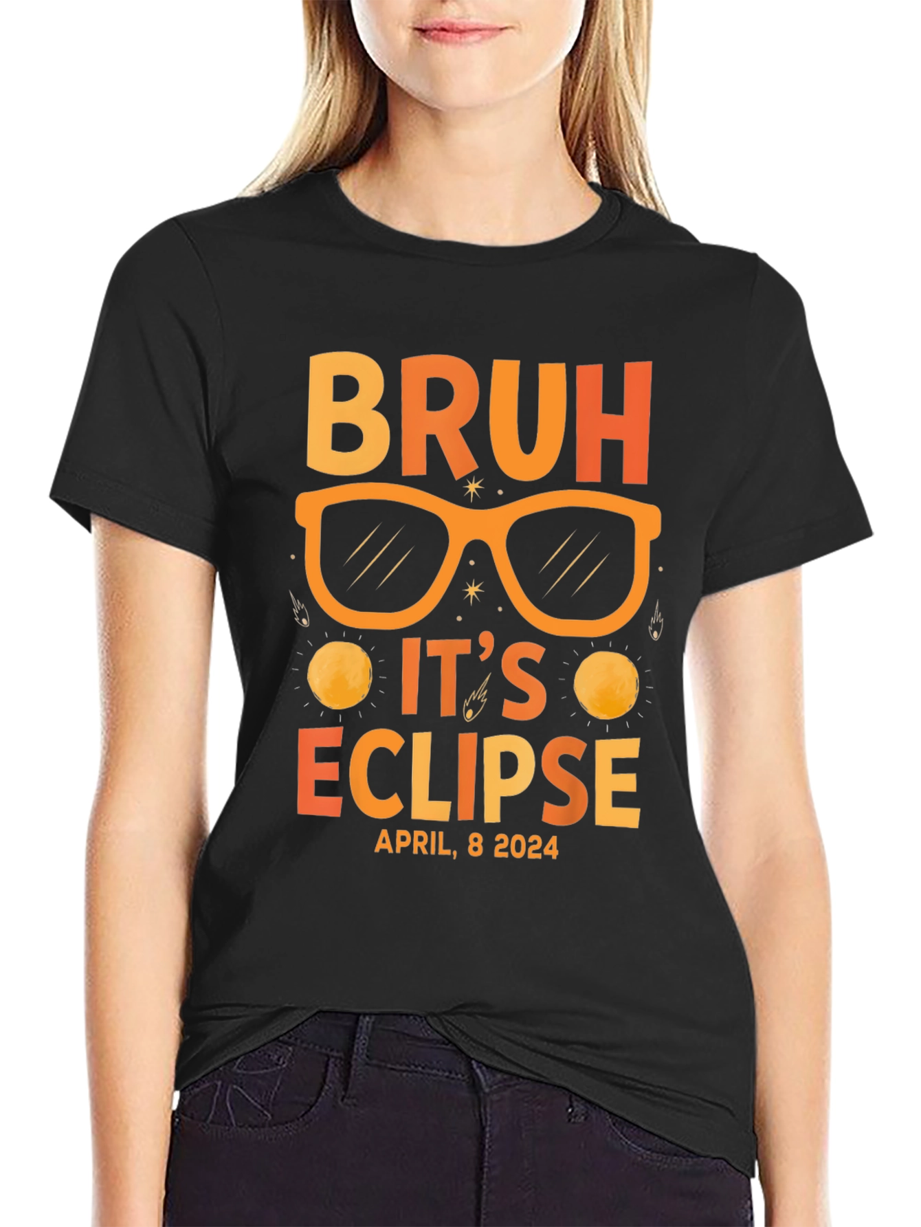Bruh Its Eclipse April 8 2024 T-Shirt