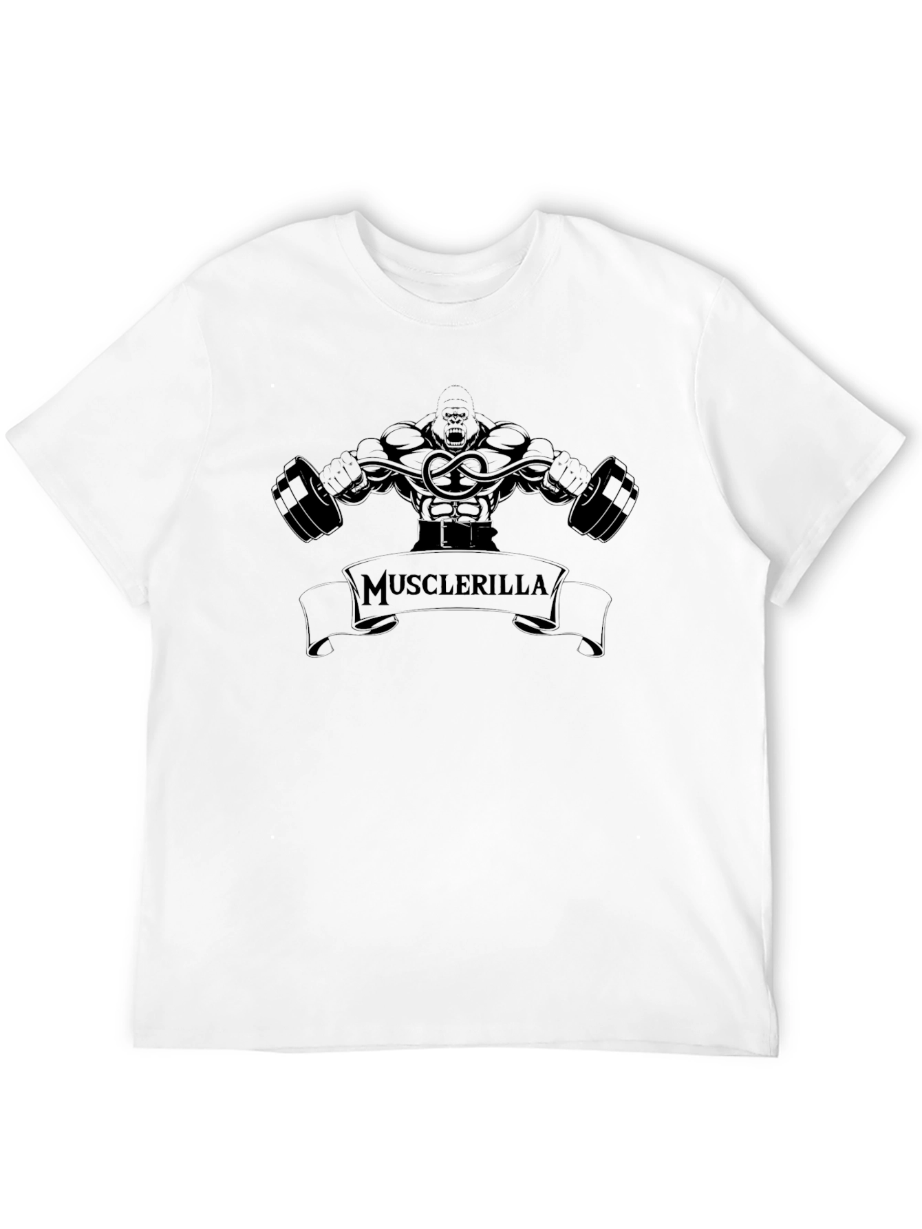 Musclerilla Graphic Tee - Gym Beast Mode