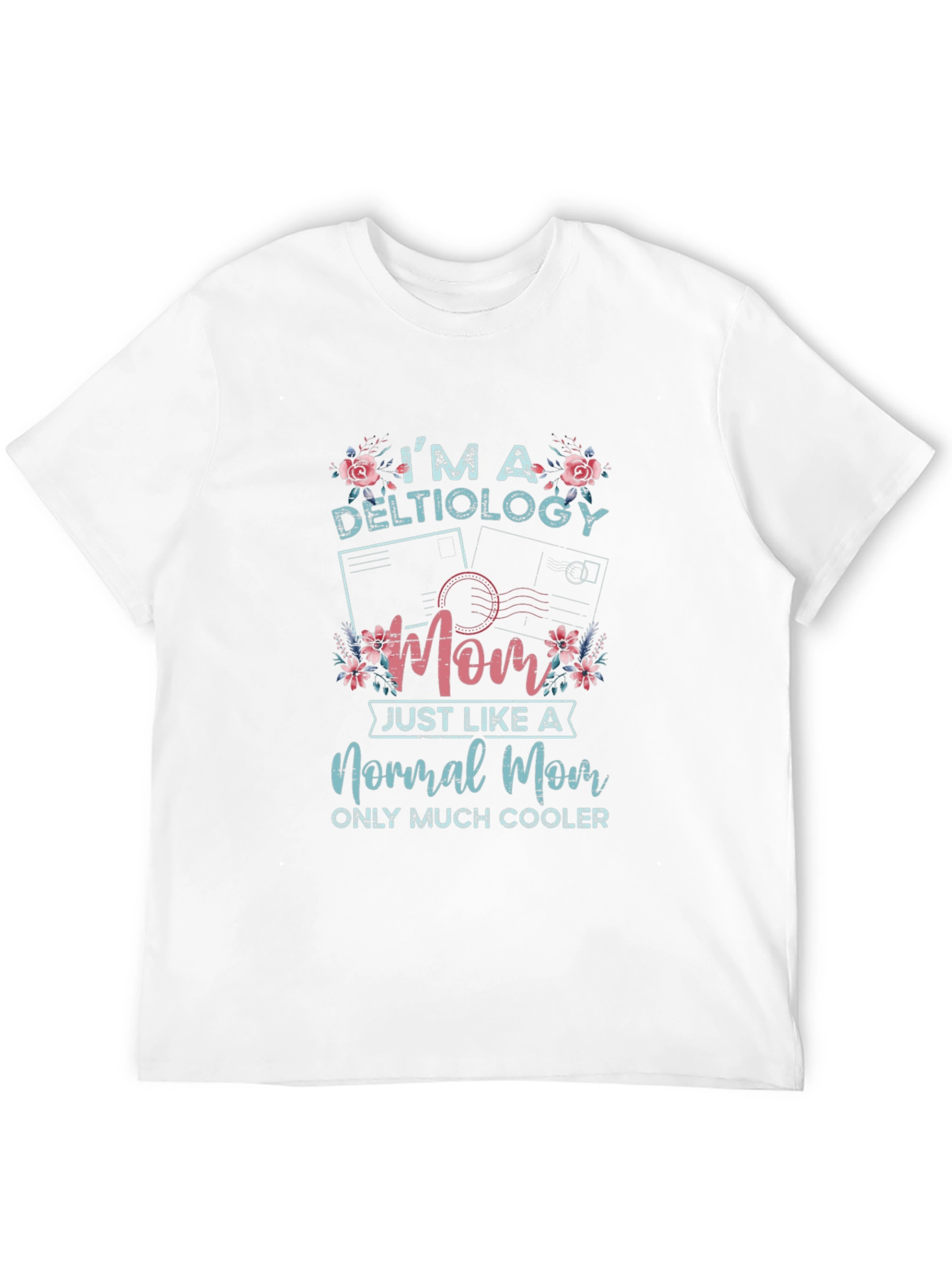 Deltiology Mom T-Shirt: Cool Postcard Collector Tee
