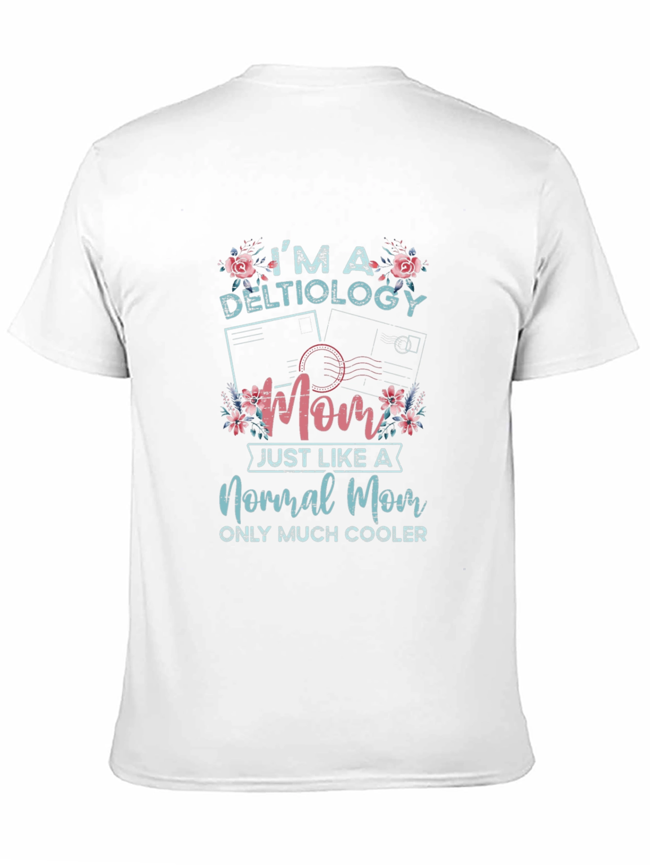 Deltiology Mom T-Shirt: Cool Postcard Collector Tee
