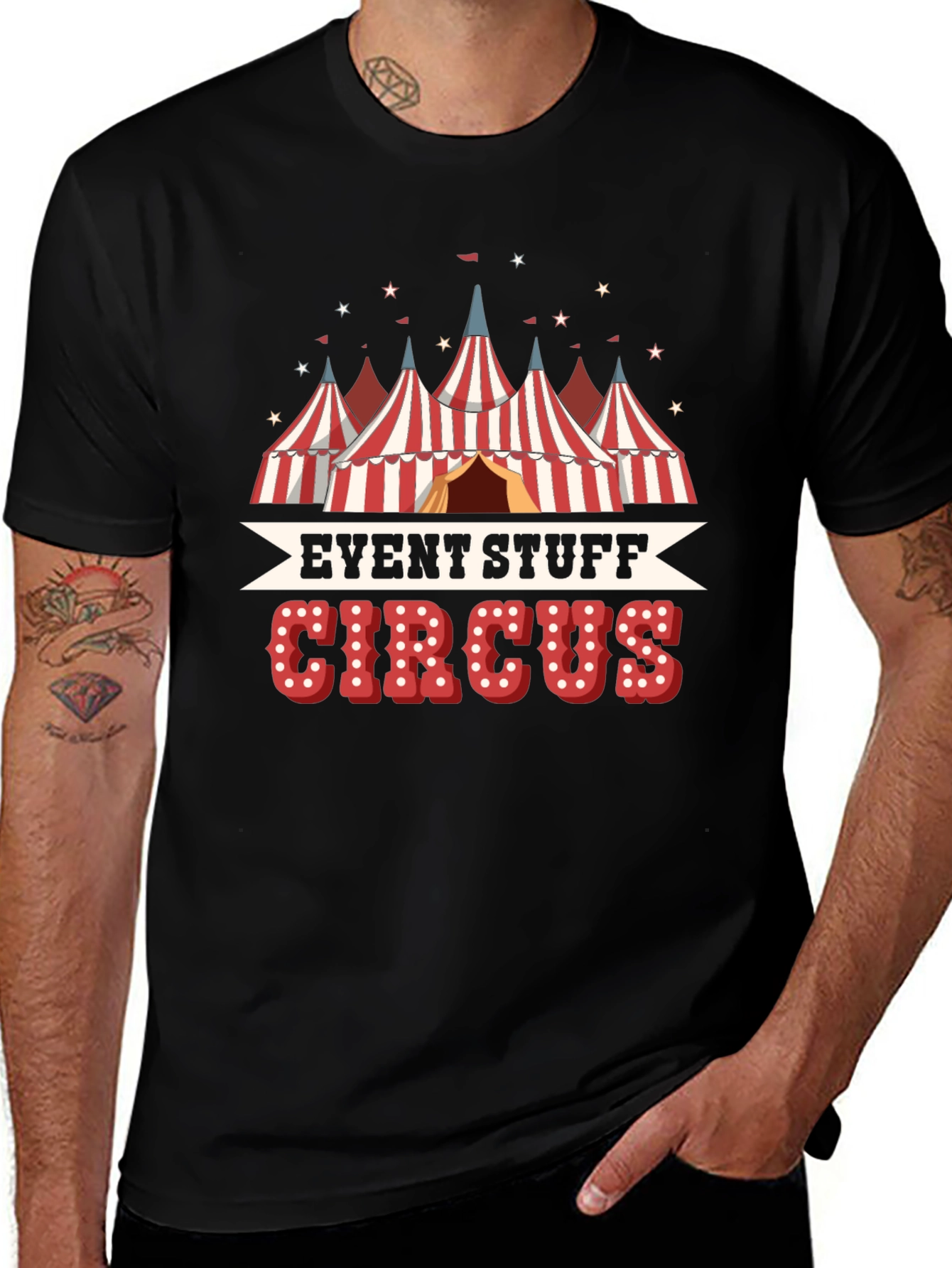 Event Stuff Circus T-Shirt Fun Design