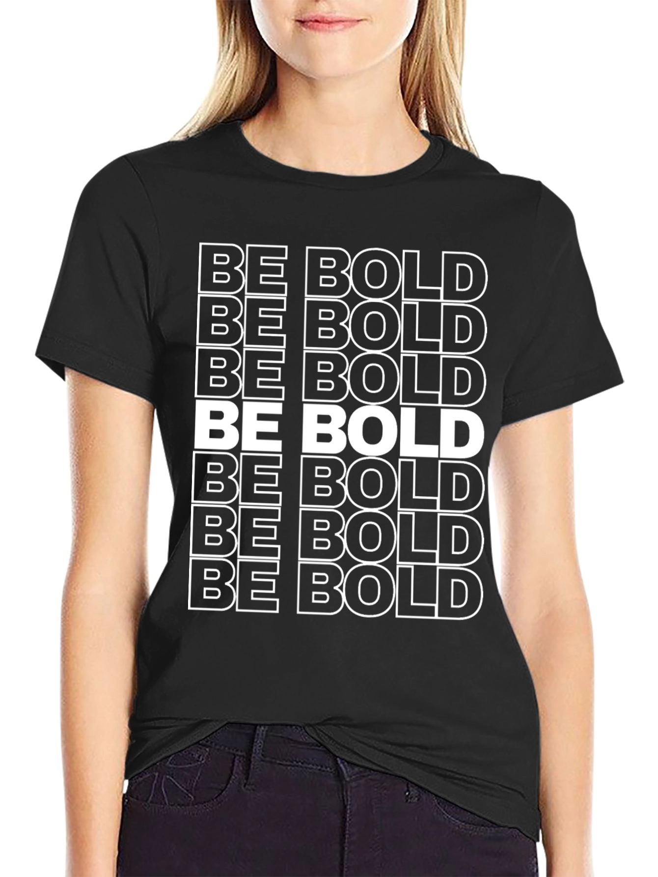 Be Bold Graphic Tee - Stylish Statement Shirt