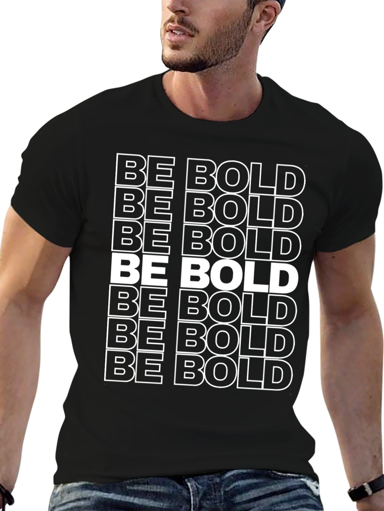 Be Bold Graphic Tee - Stylish Statement Shirt