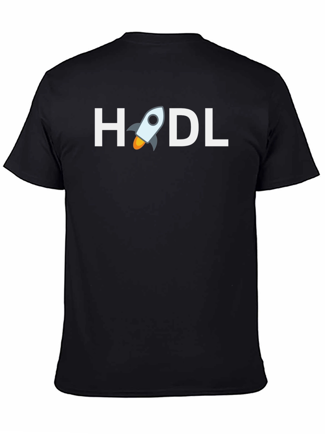 HODL Crypto Rocket T-Shirt - Bitcoin Enthusiast Tee