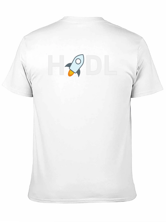 HODL Crypto Rocket T-Shirt - Bitcoin Enthusiast Tee