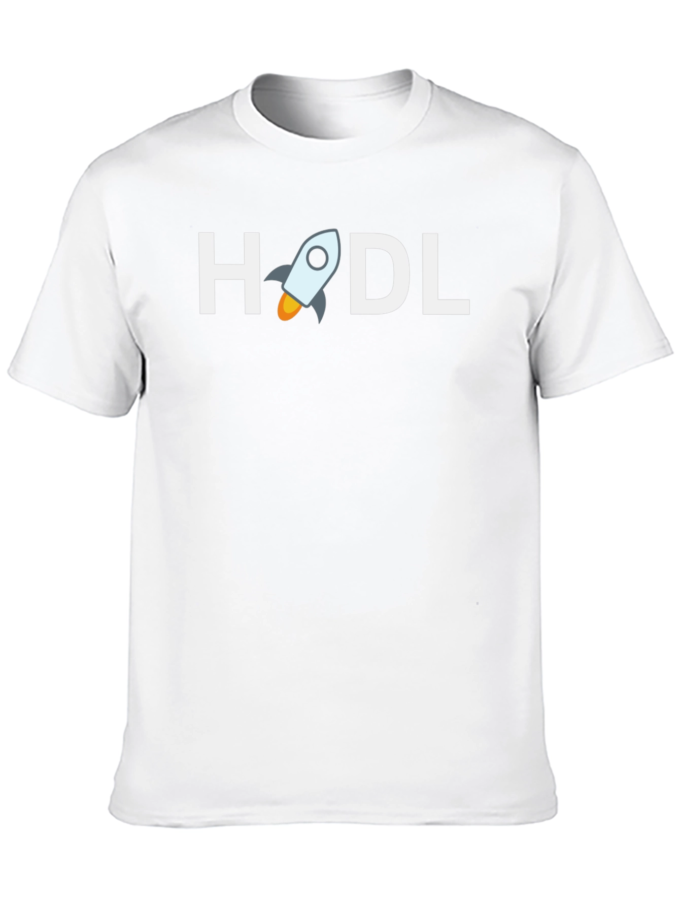 HODL Crypto Rocket T-Shirt - Bitcoin Enthusiast Tee