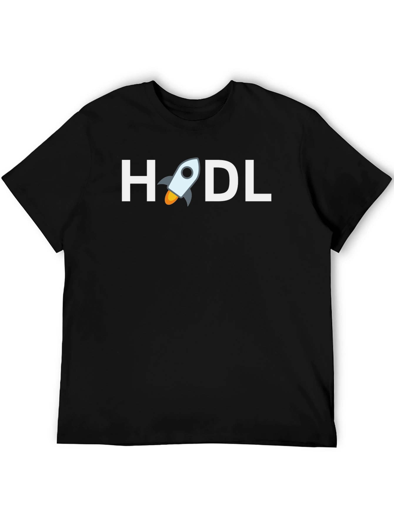HODL Crypto Rocket T-Shirt - Bitcoin Enthusiast Tee