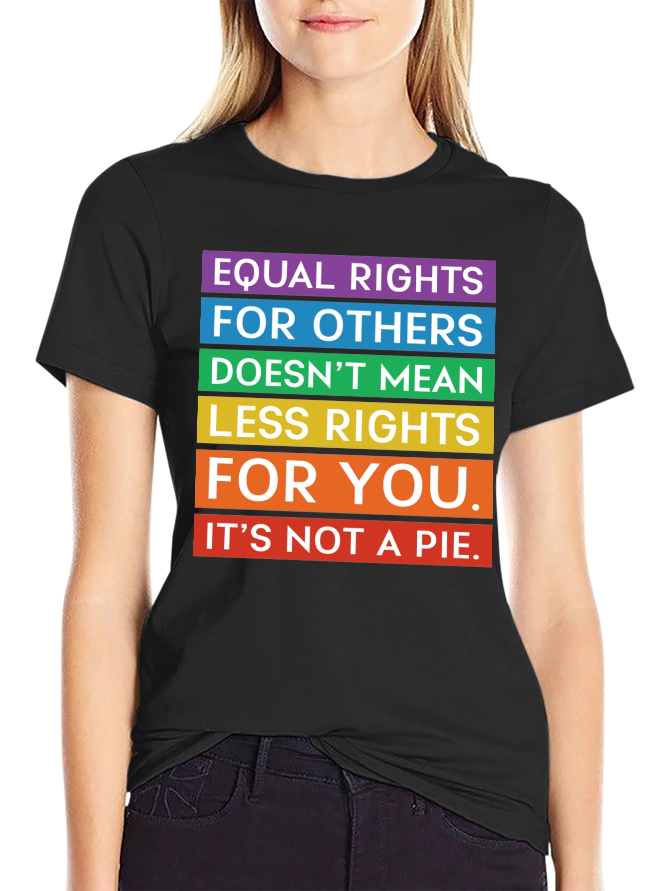 Equality Rights Rainbow T-Shirt