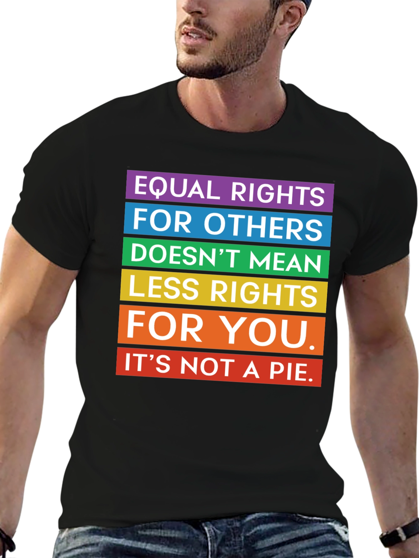 Equality Rights Rainbow T-Shirt