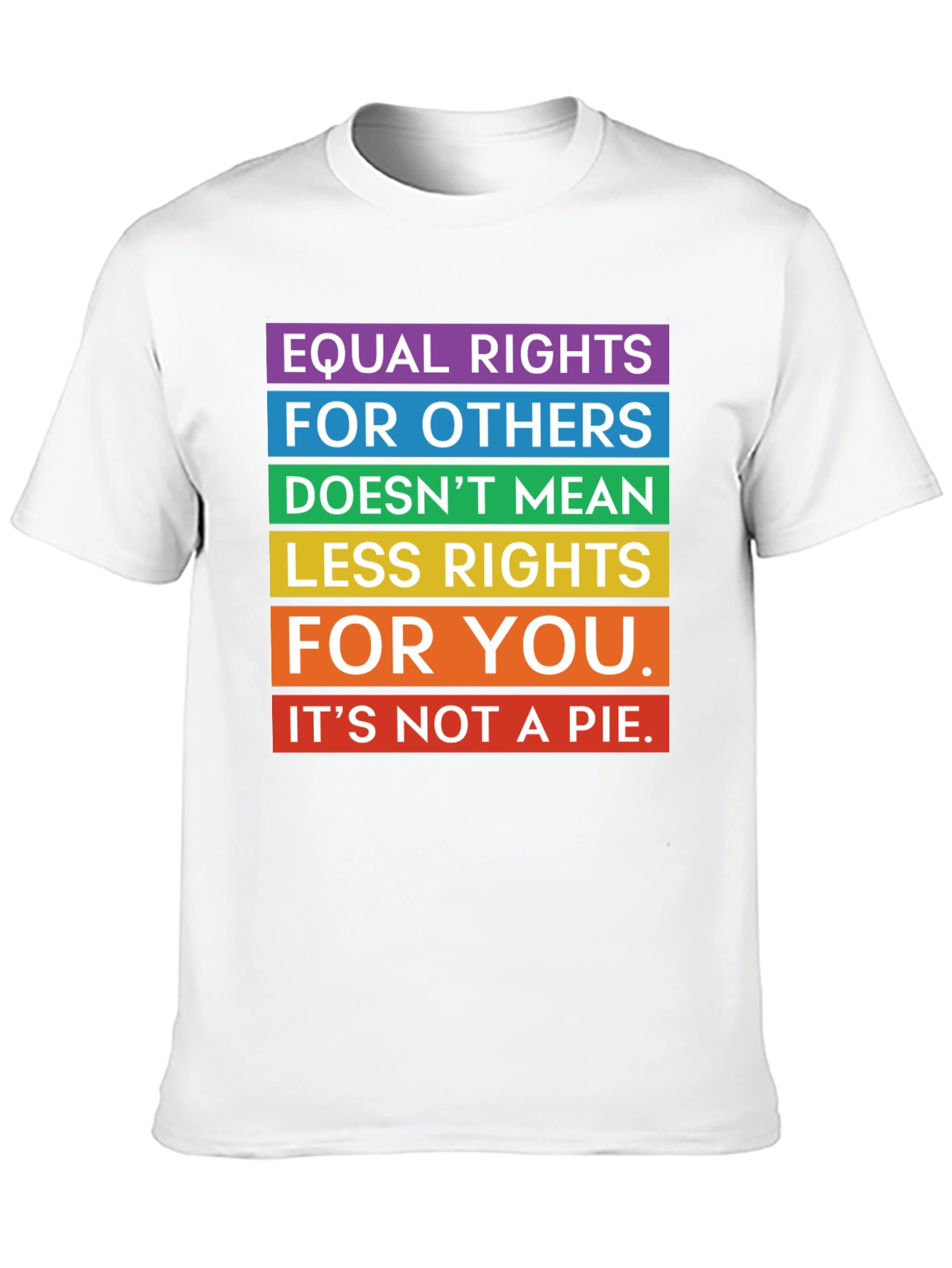 Equality Rights Rainbow T-Shirt