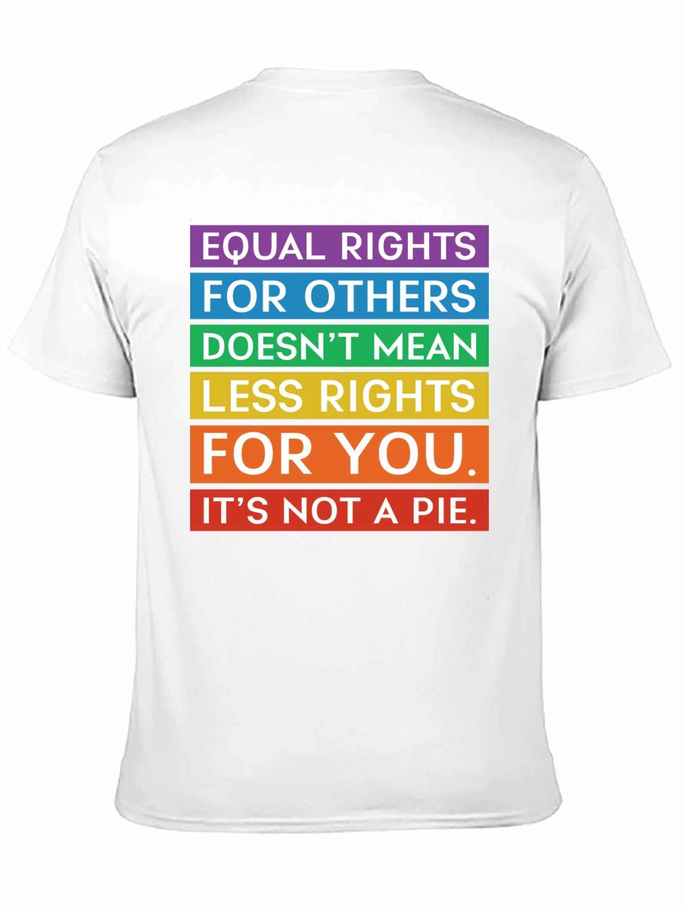Equality Rights Rainbow T-Shirt