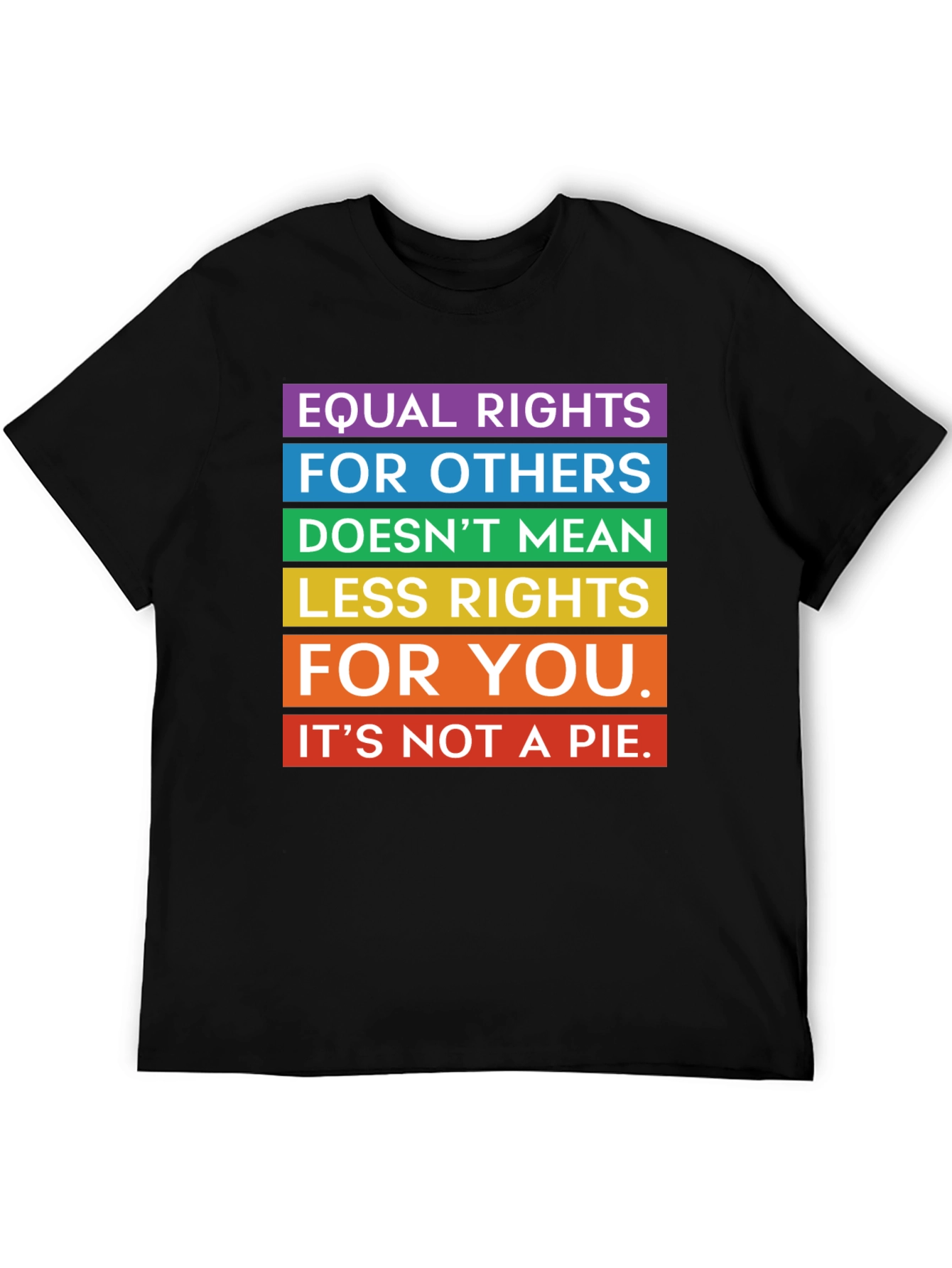 Equality Rights Rainbow T-Shirt