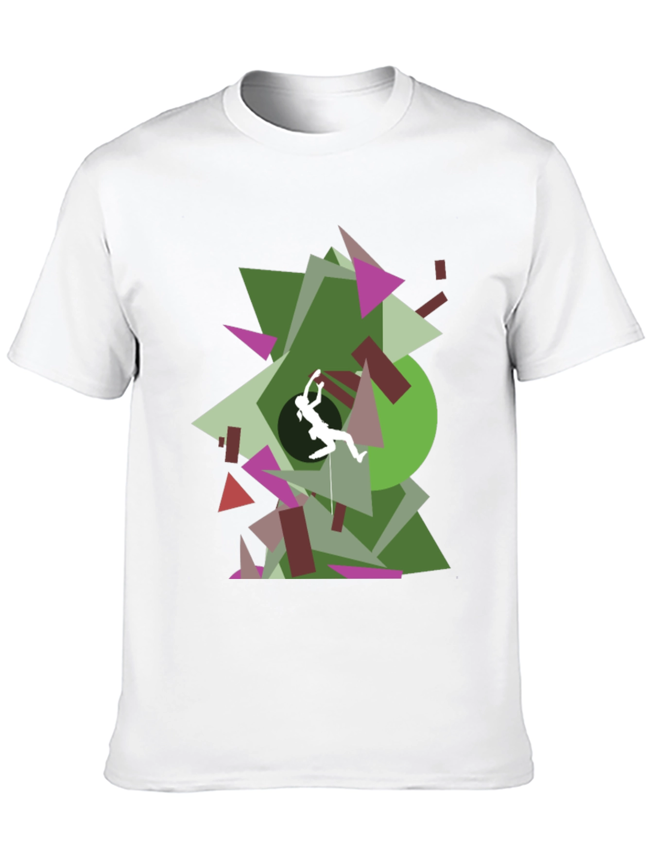 Geometric Climbing T-Shirt