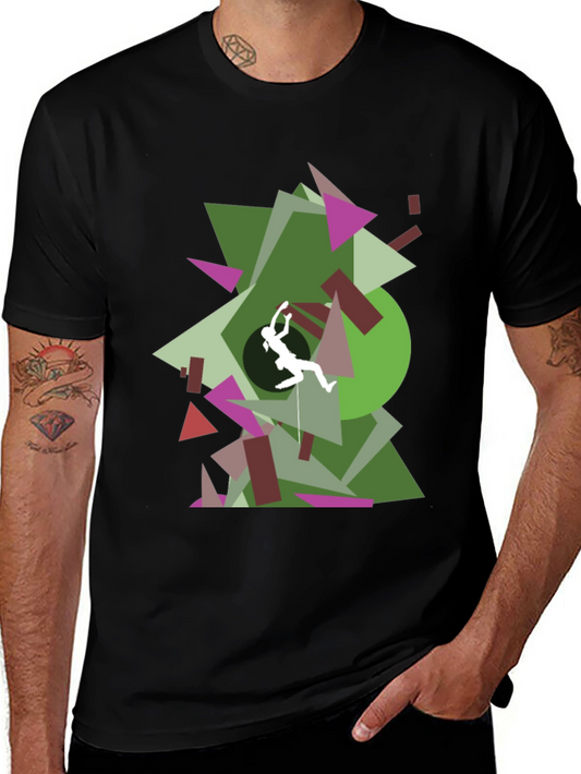 Geometric Climbing T-Shirt
