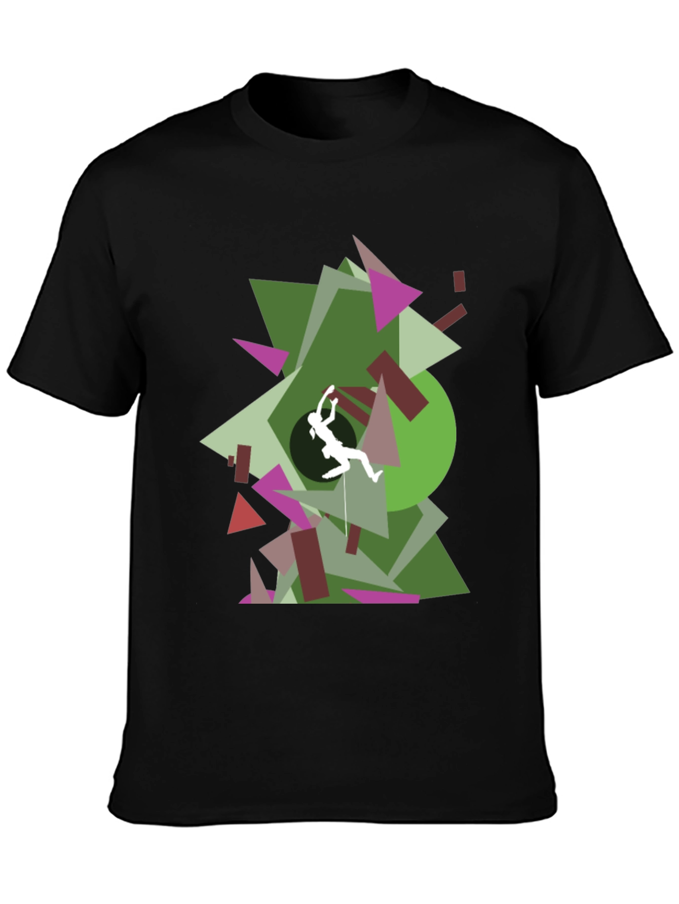 Geometric Climbing T-Shirt
