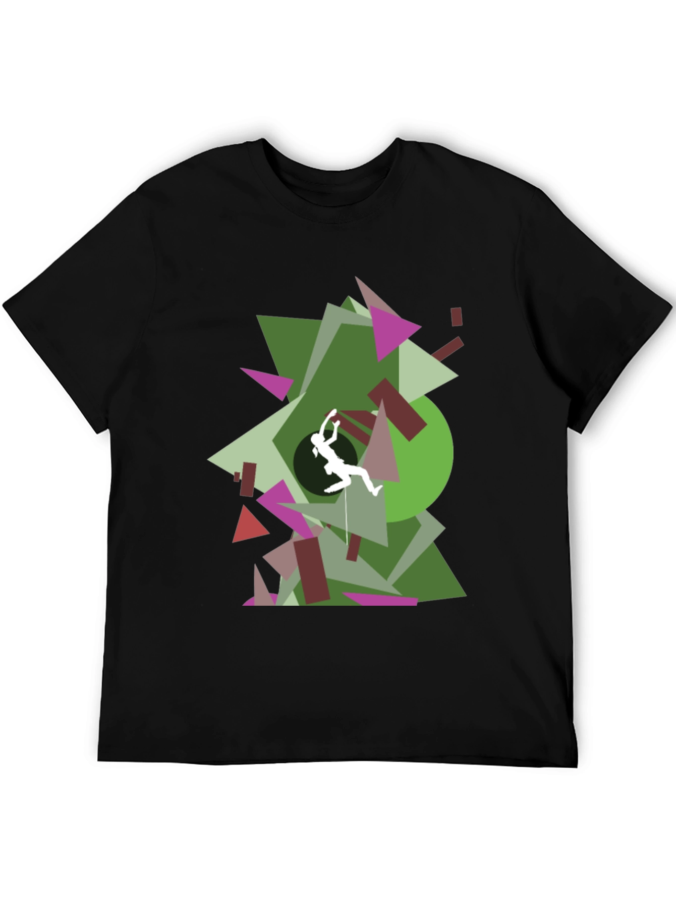 Geometric Climbing T-Shirt
