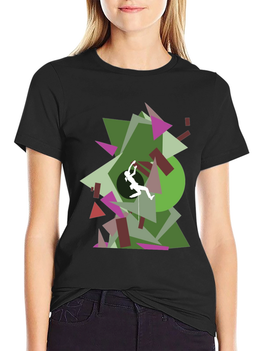 Geometric Climbing T-Shirt