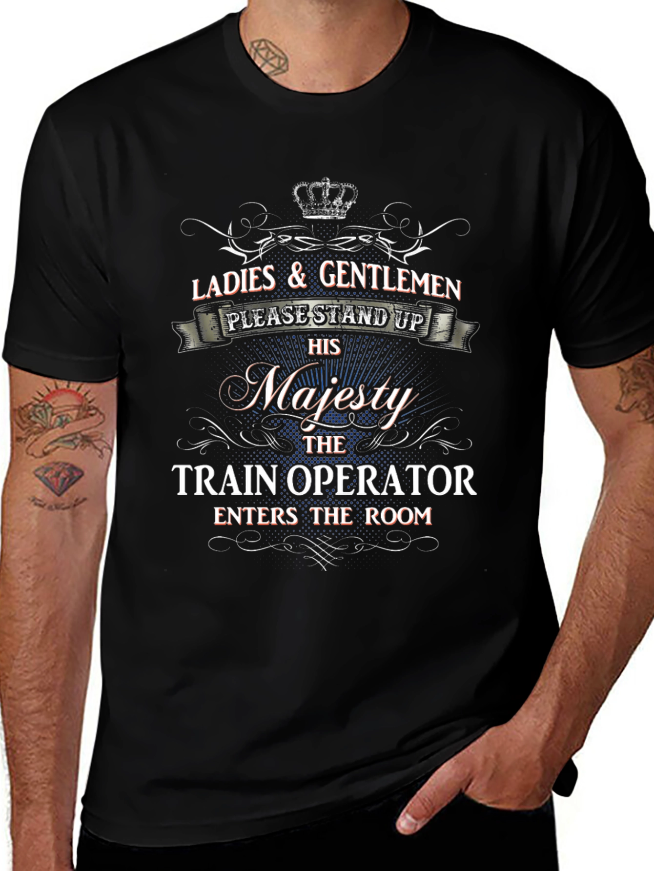 Train Operator Majesty Graphic Tee