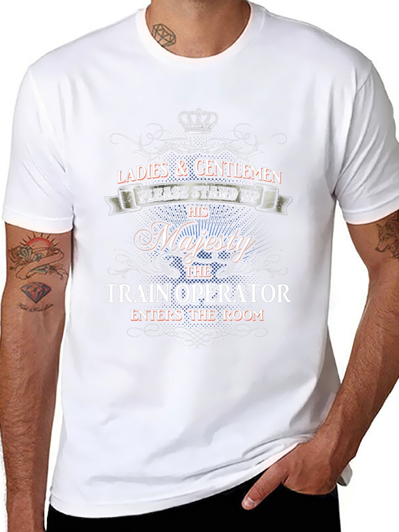 Train Operator Majesty Graphic Tee