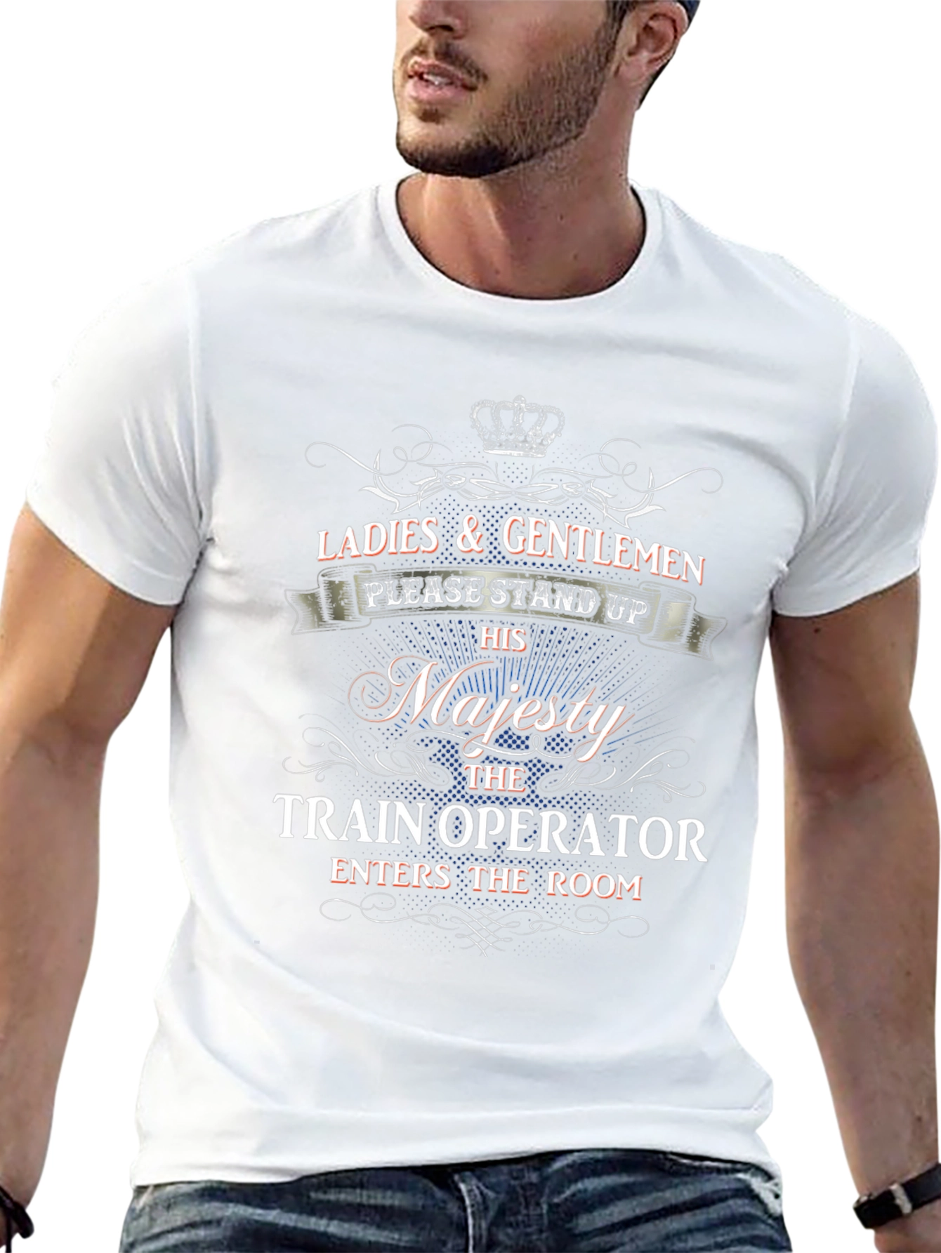Train Operator Majesty Graphic Tee