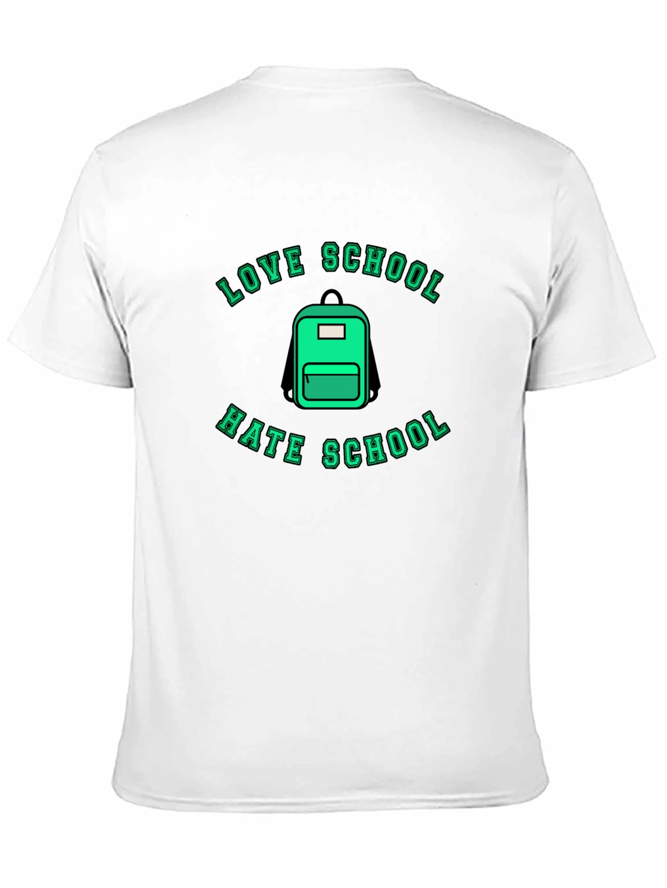 Love Hate School Graphic T-Shirt