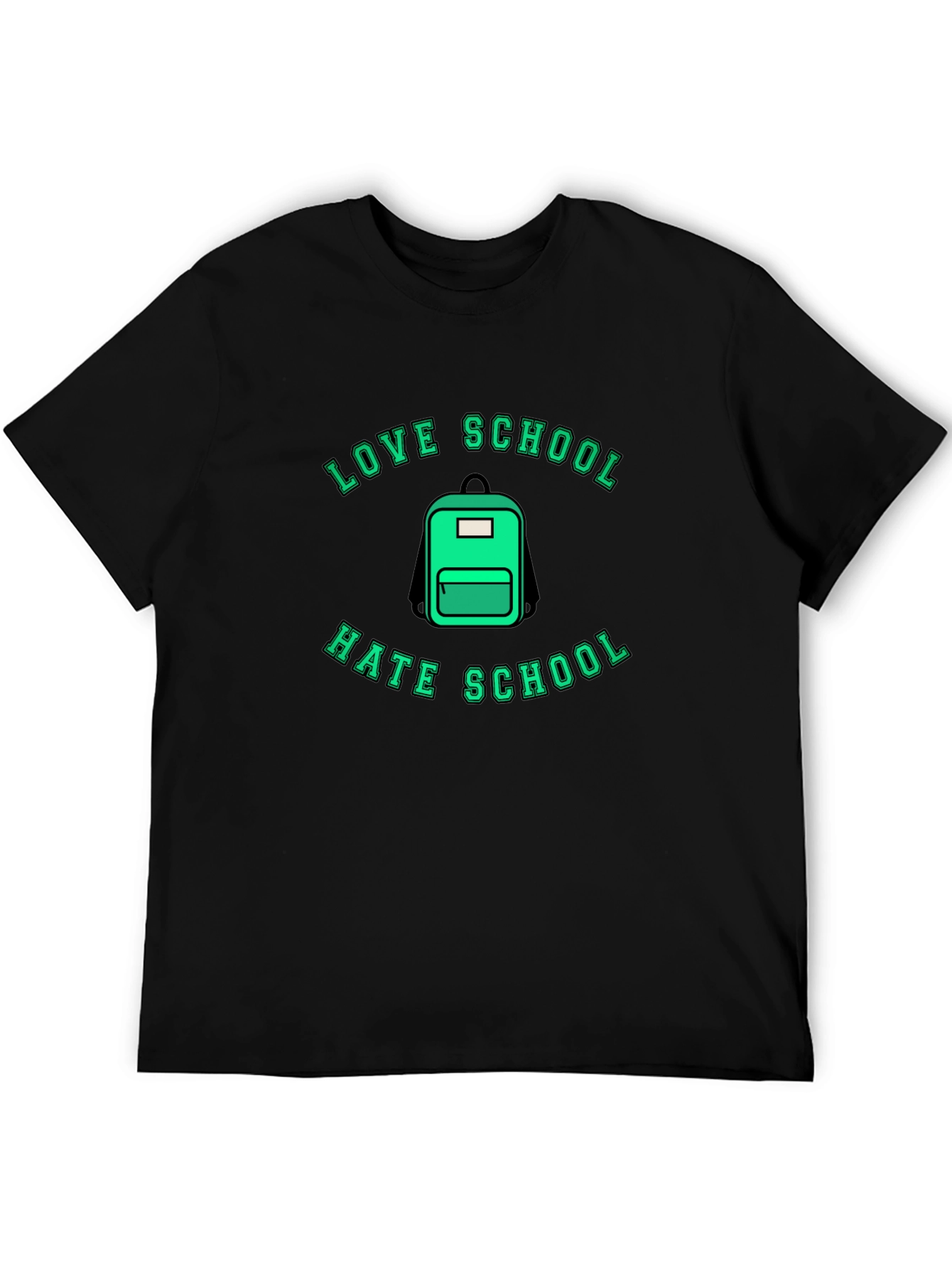 Love Hate School Graphic T-Shirt