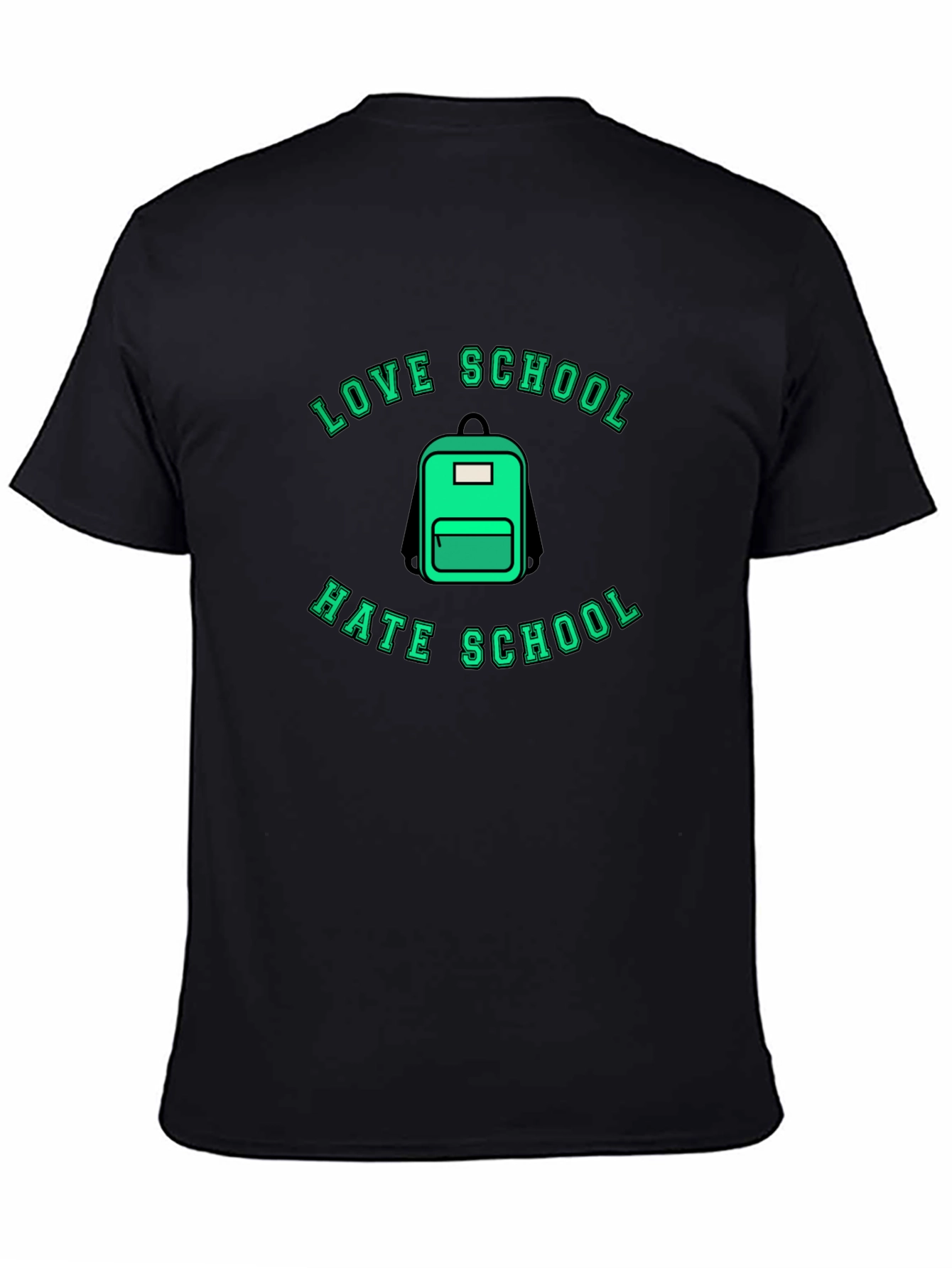 Love Hate School Graphic T-Shirt