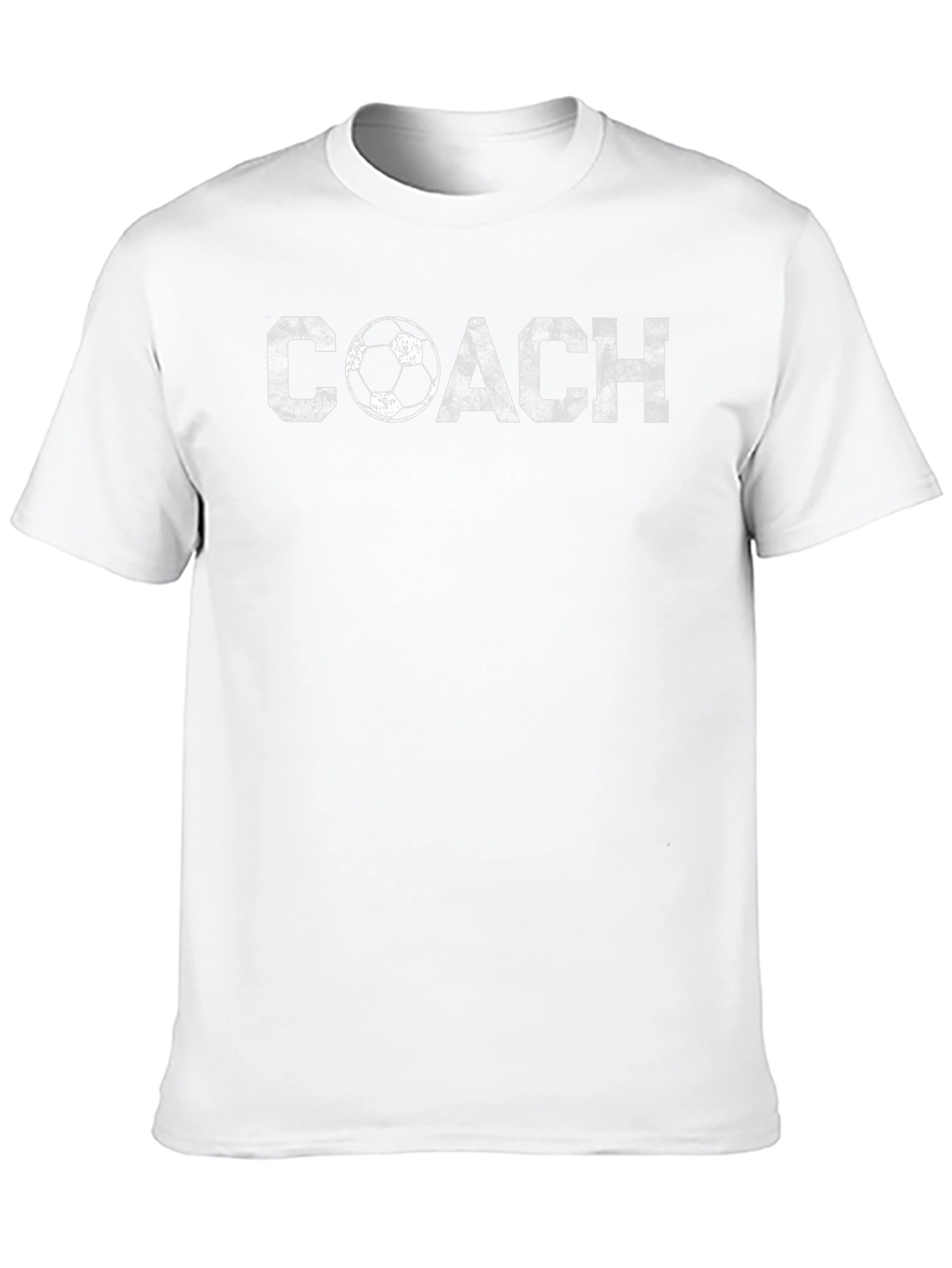 Soccer Coach Graphic Tee - Black