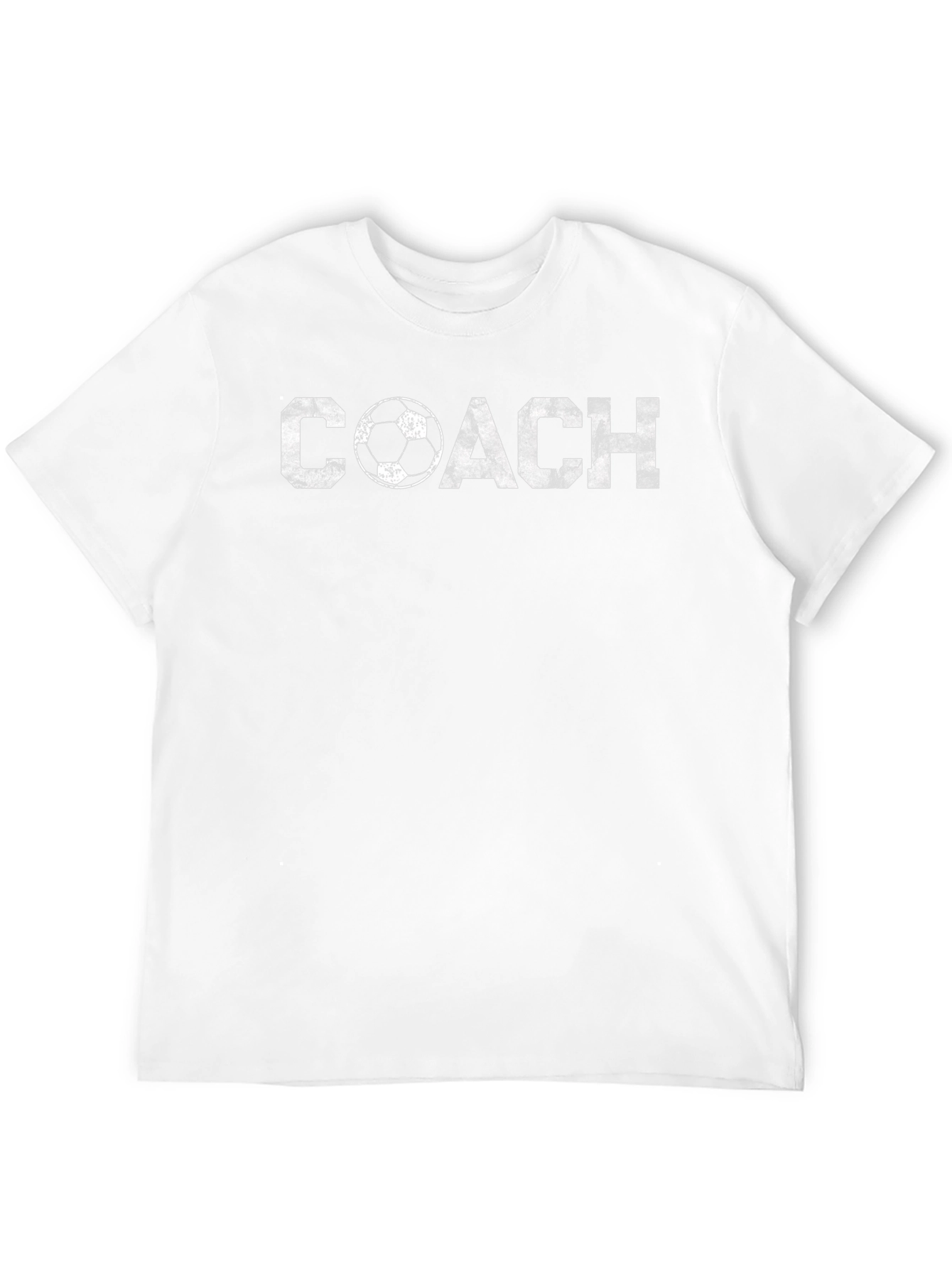Soccer Coach Graphic Tee - Black