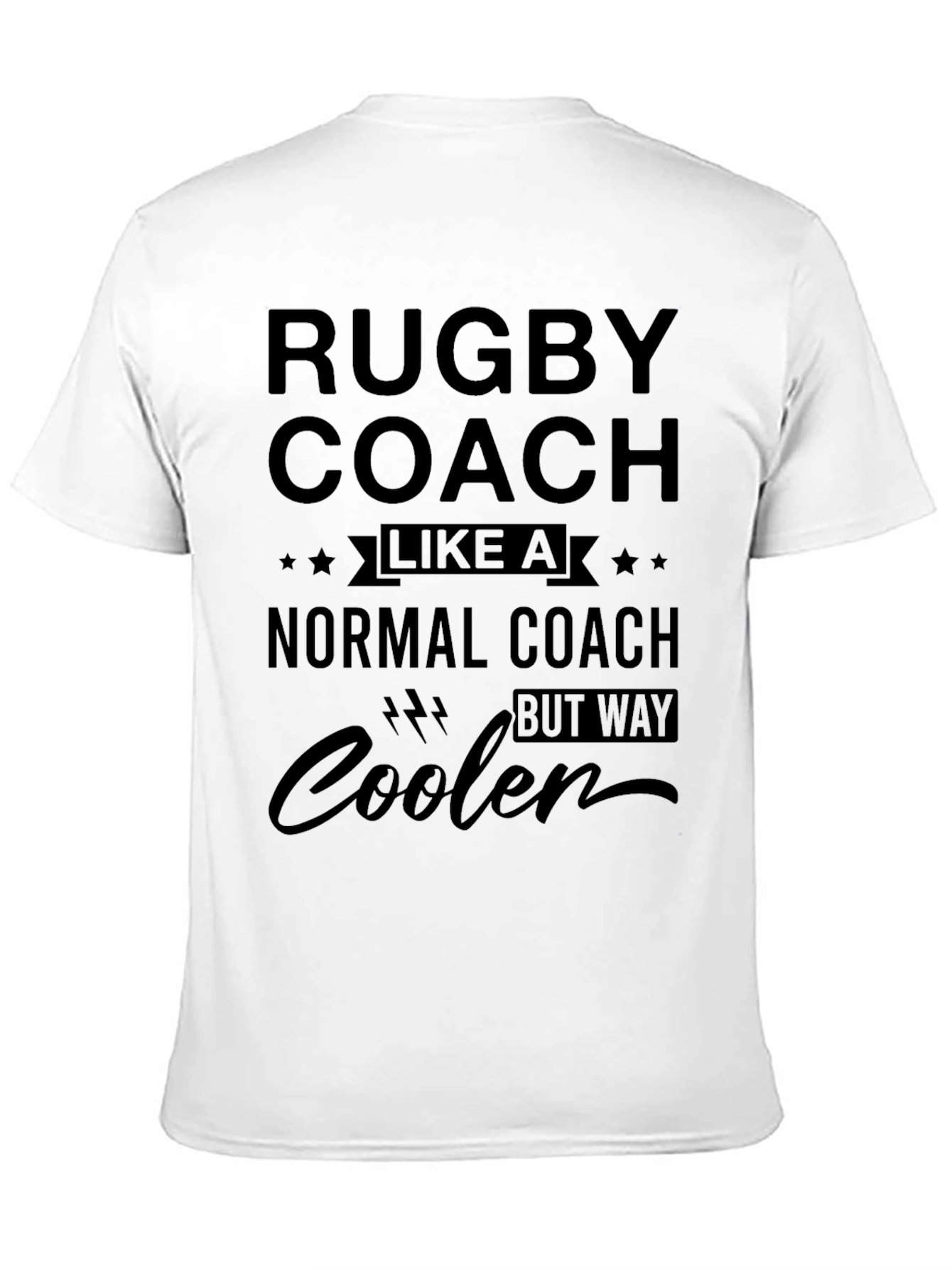 Rugby Coach Funny T-Shirt - Cooler Than Normal