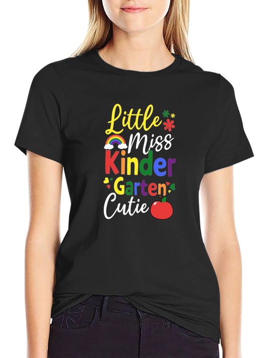 Little Miss Kindergarten Cutie T-Shirt