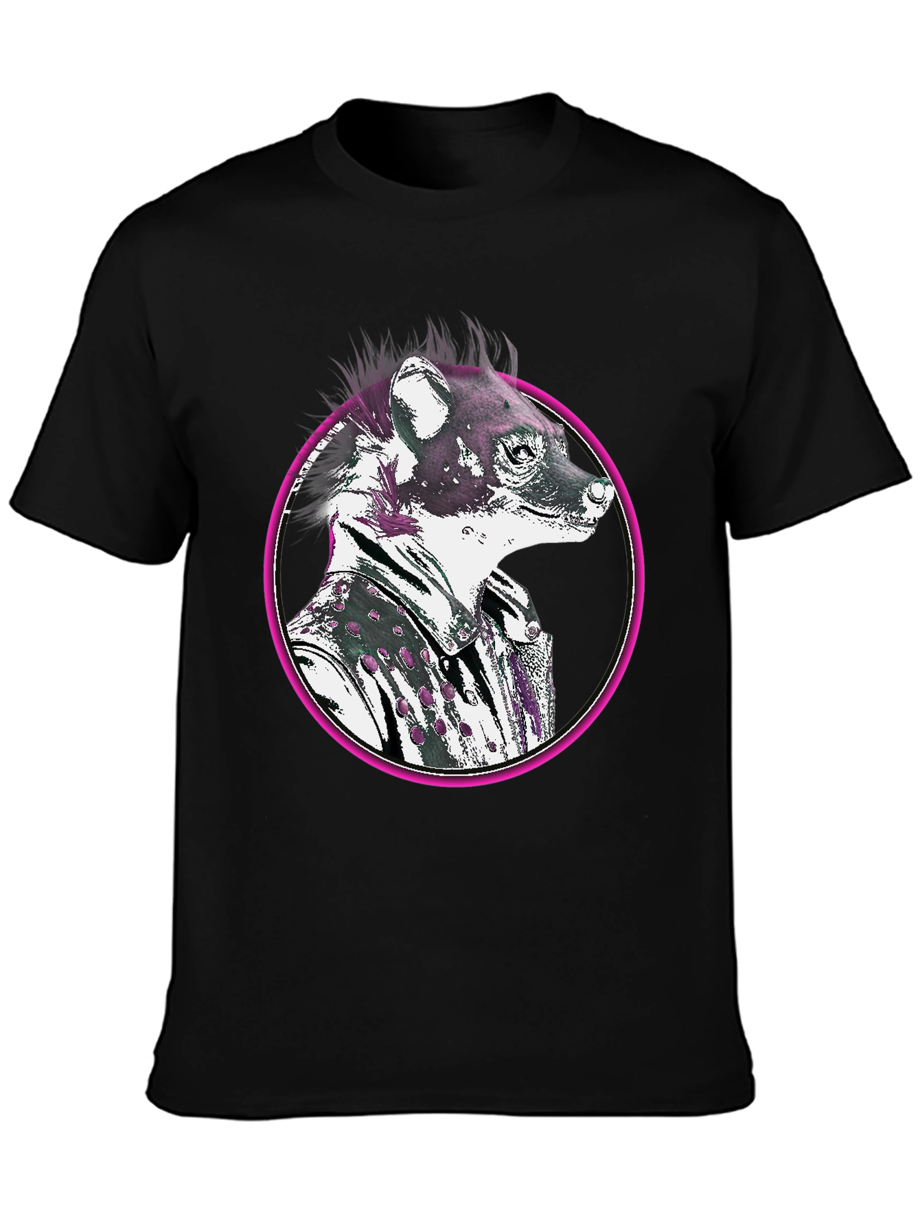 Hyena Graphic Print T-Shirt