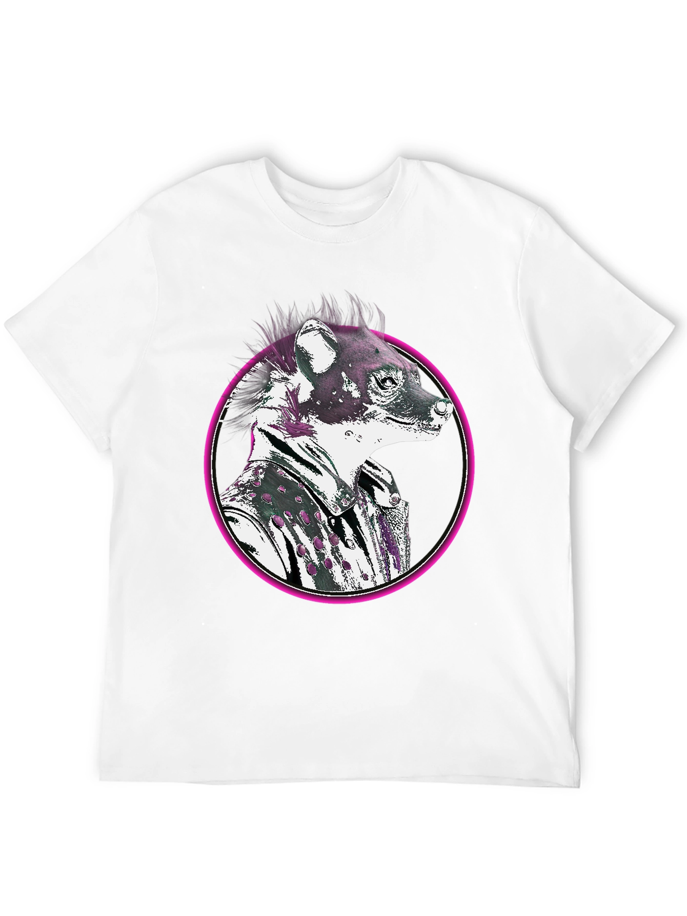 Hyena Graphic Print T-Shirt