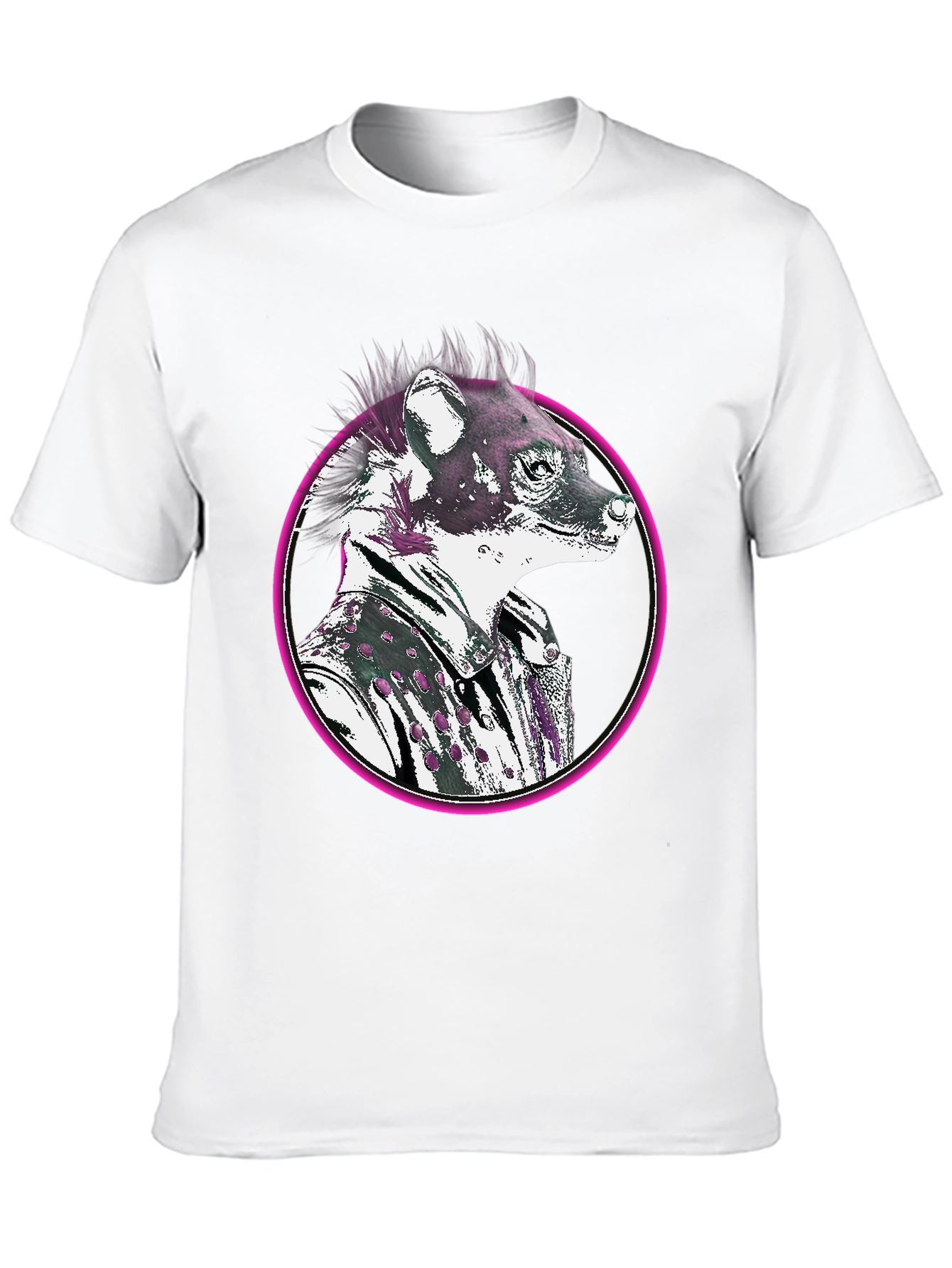 Hyena Graphic Print T-Shirt