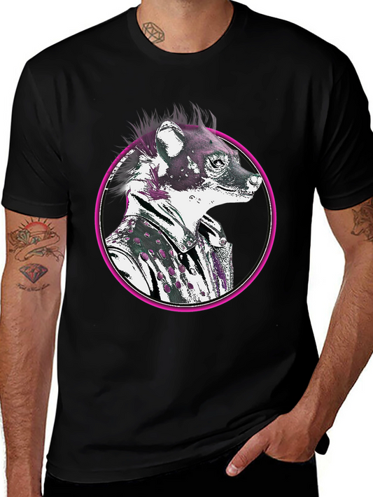 Hyena Graphic Print T-Shirt